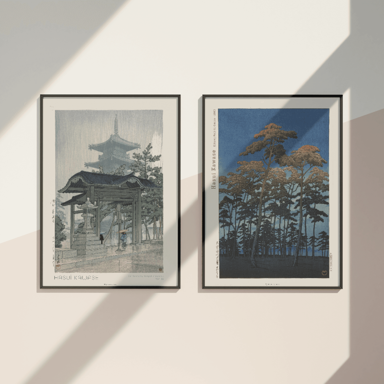 Hasui Kawase İkili Set