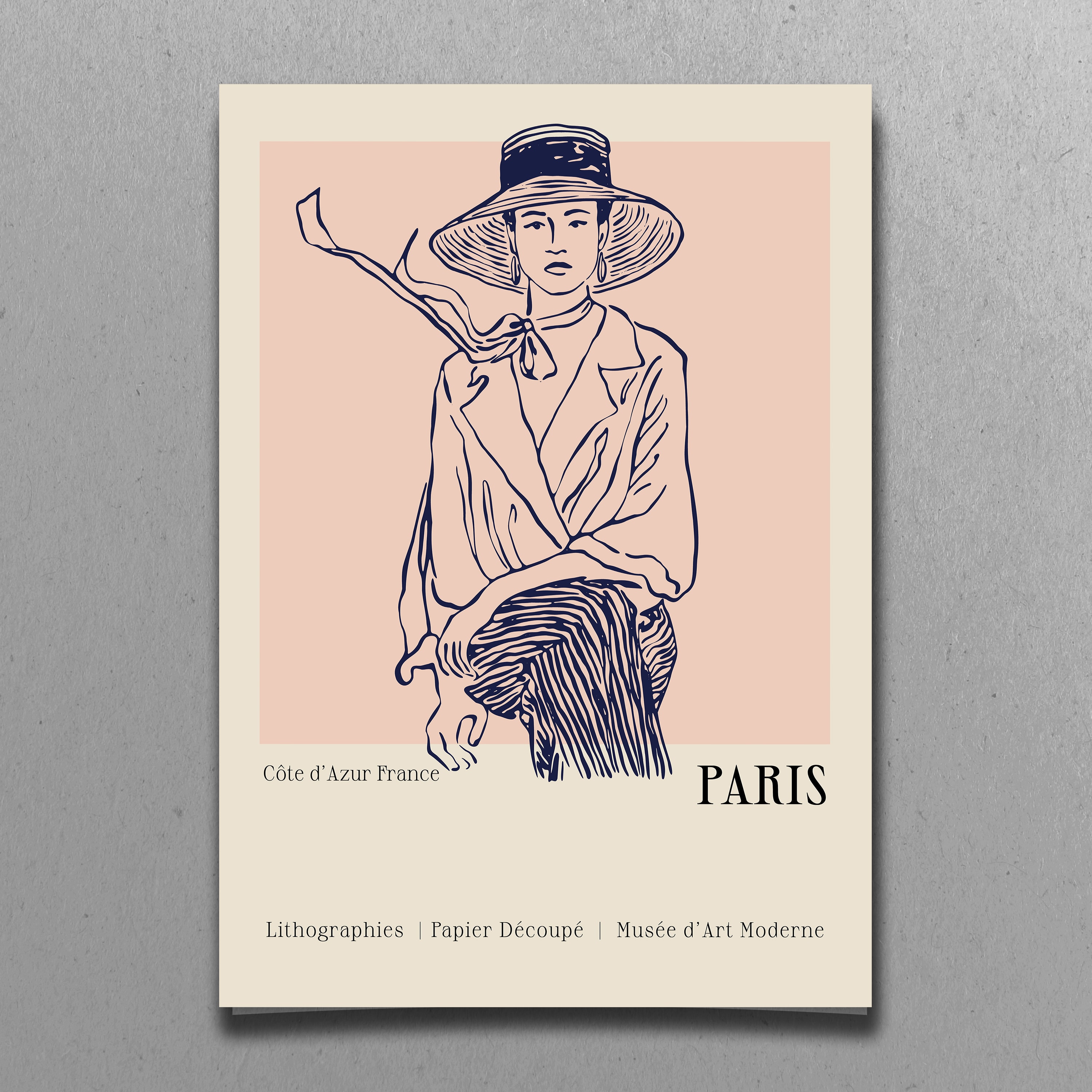Paris No:45 Modern Sanat Posteri