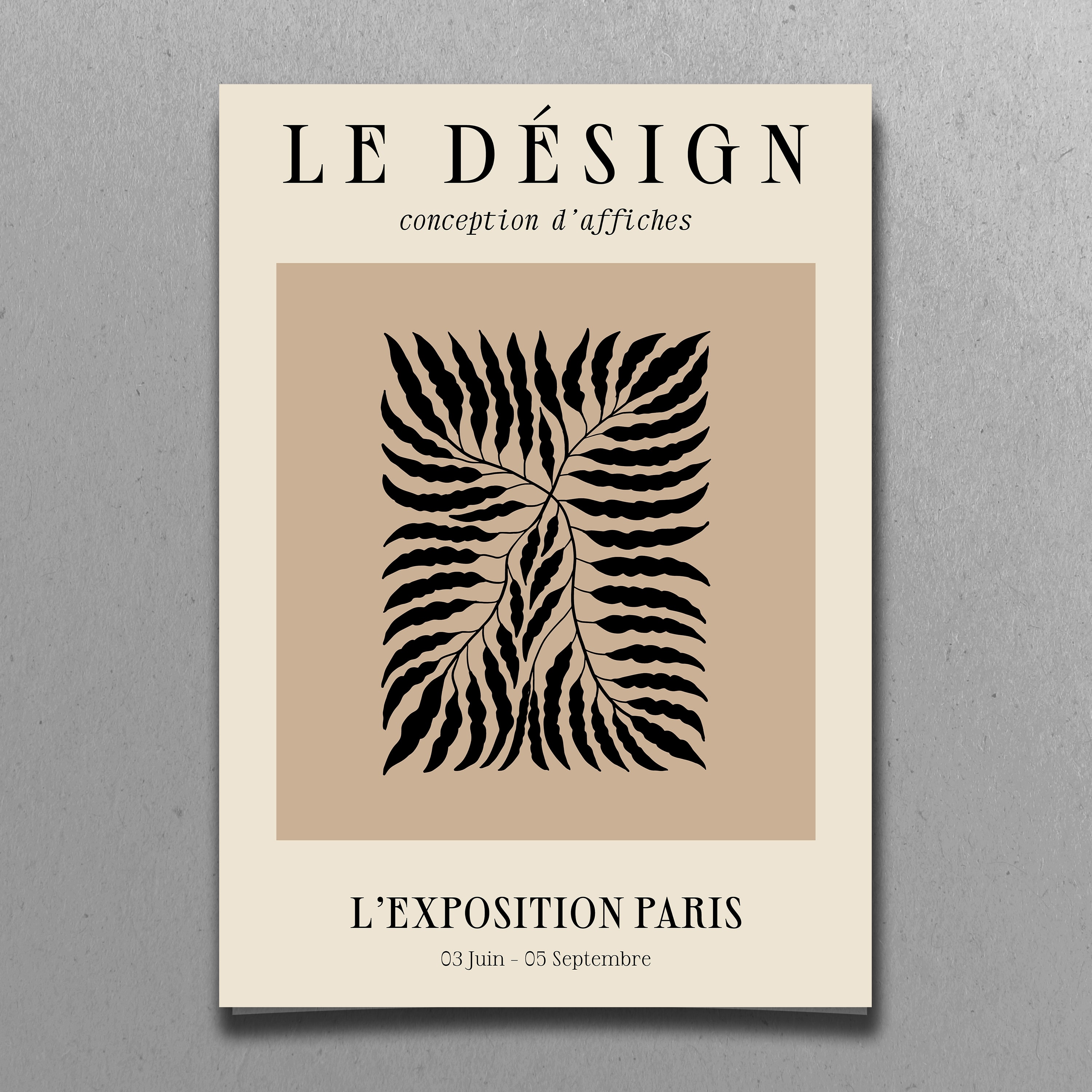La Design Modern Sanat Posteri