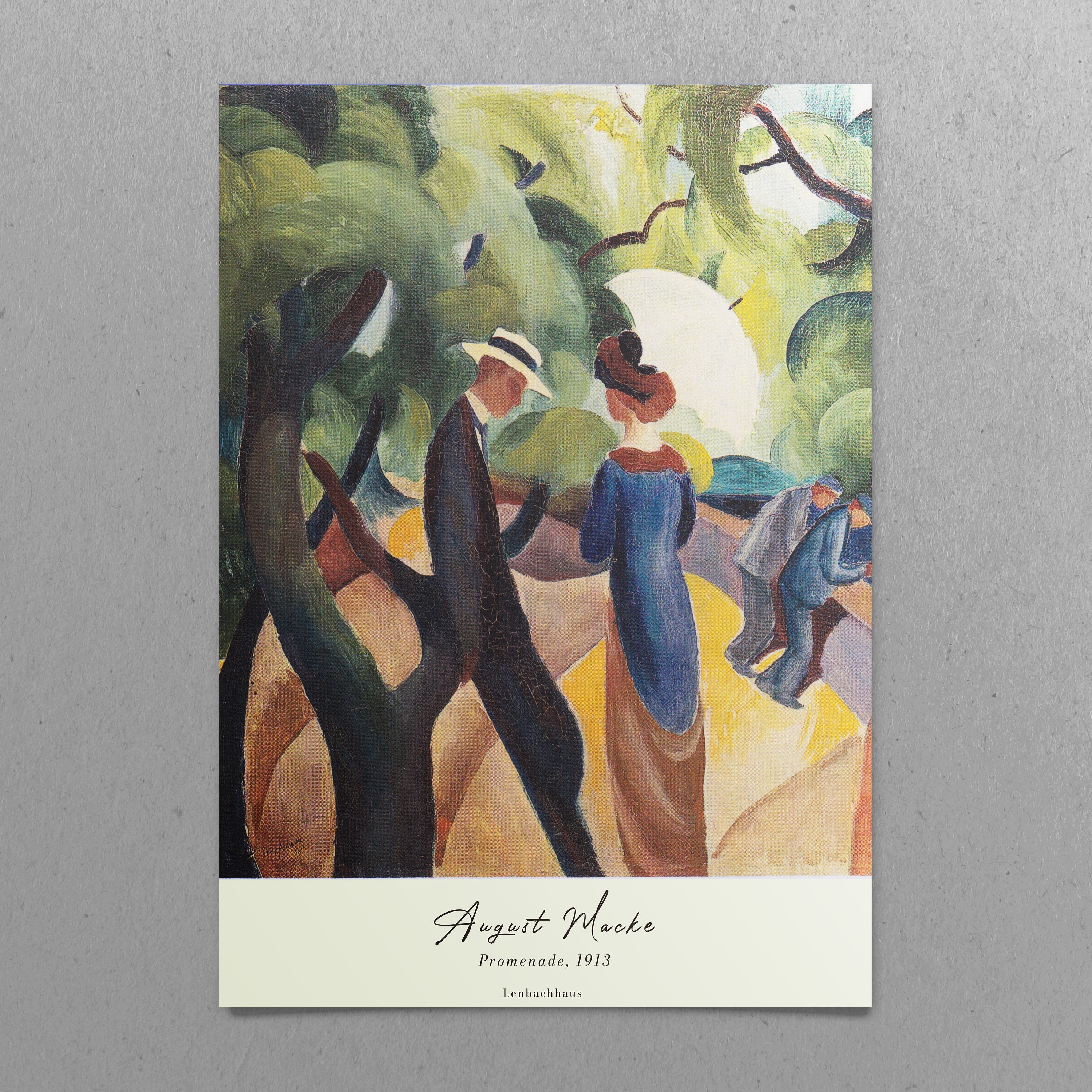 August Macke - Promenade