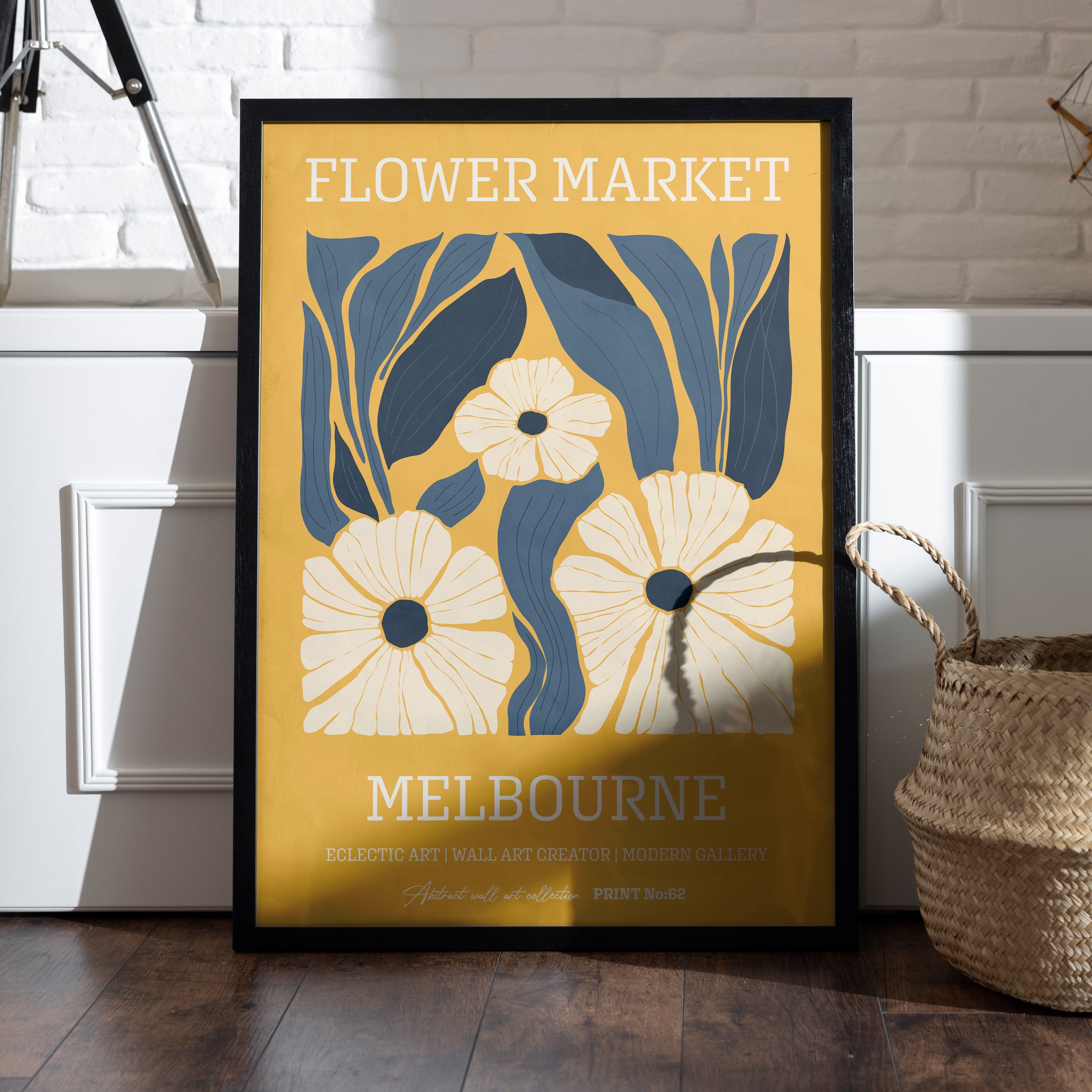 Flower Market Poster
