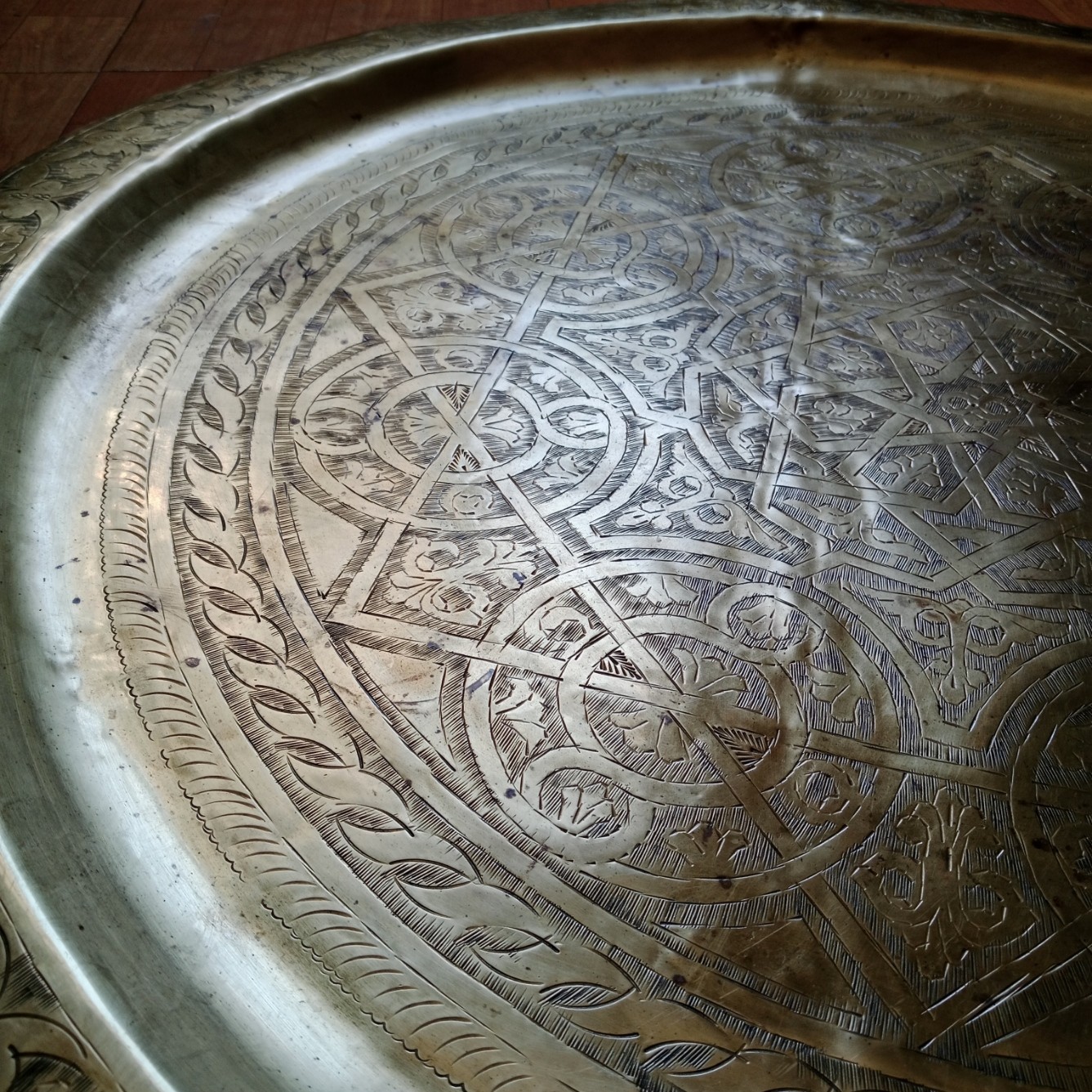 Vintage Brass Tray