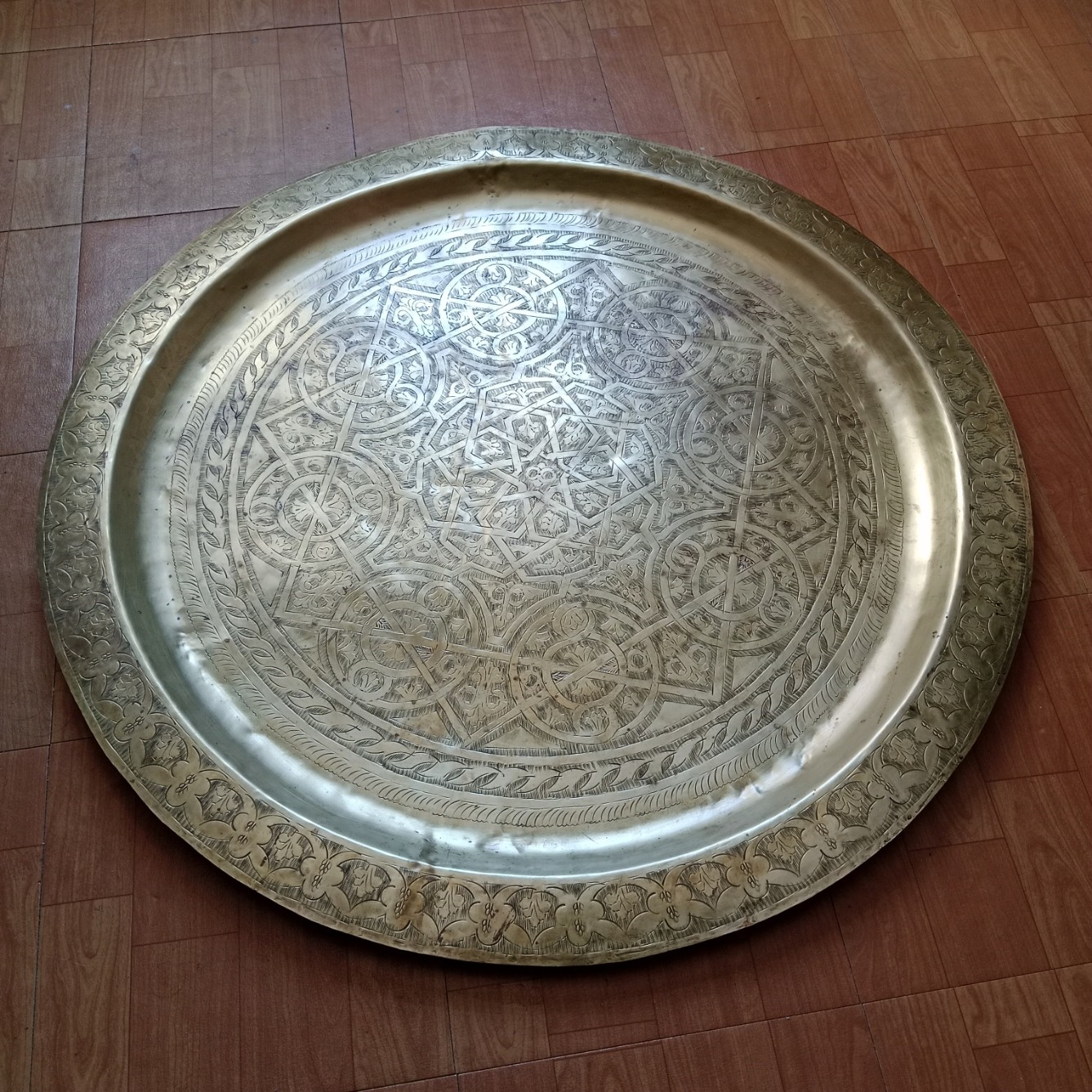 Vintage Brass Tray