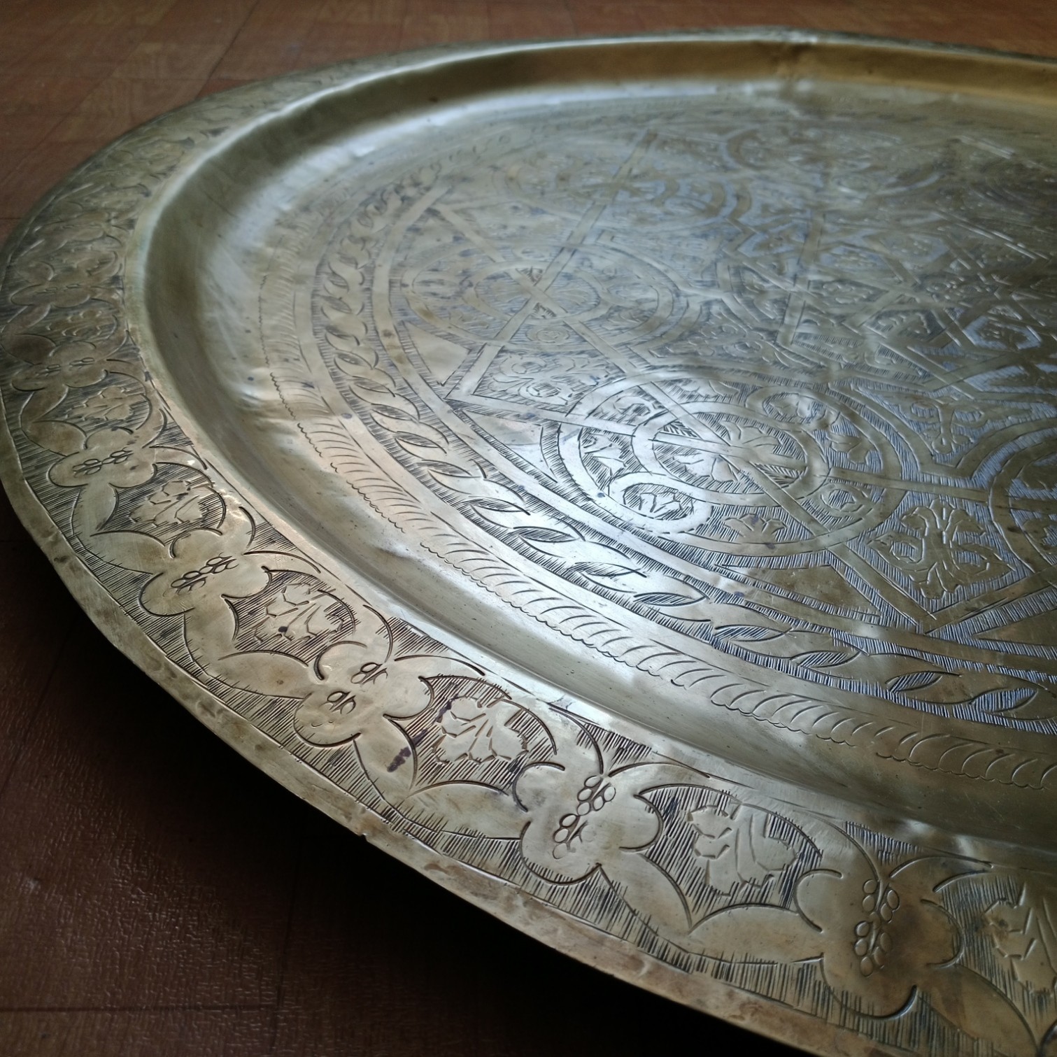 Vintage Brass Tray