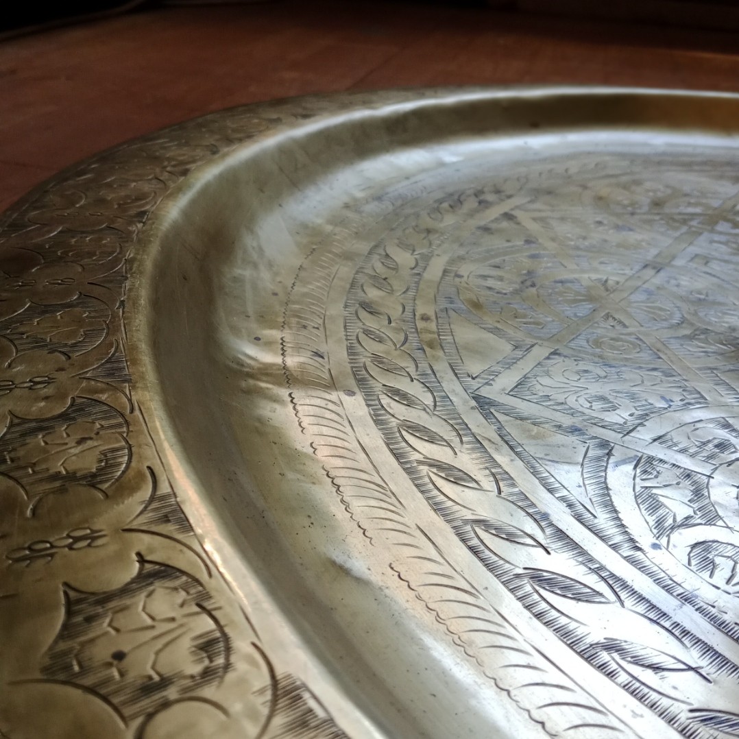 Vintage Brass Tray