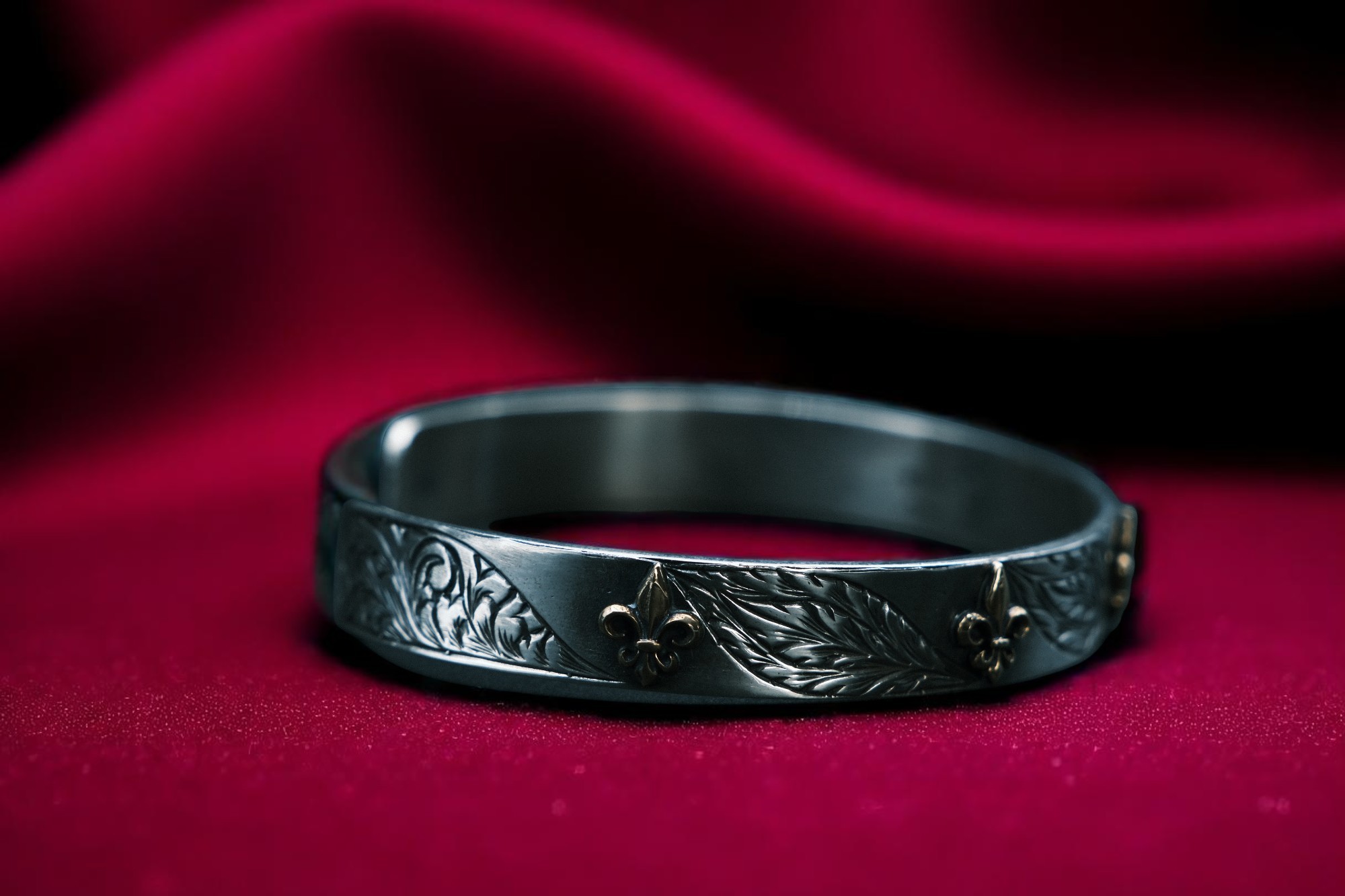 Fleur de Lis Cuff