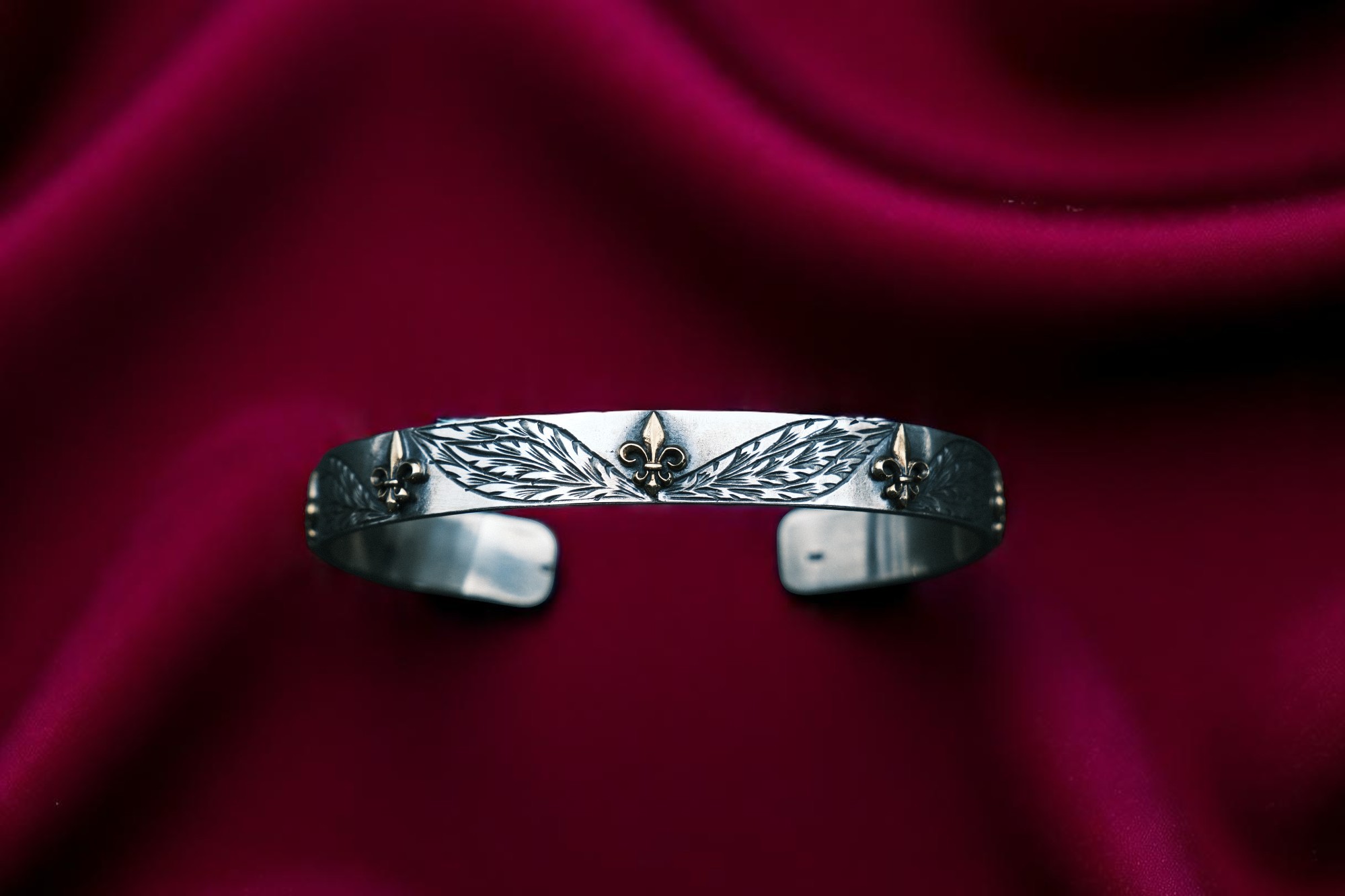 Fleur de Lis Cuff