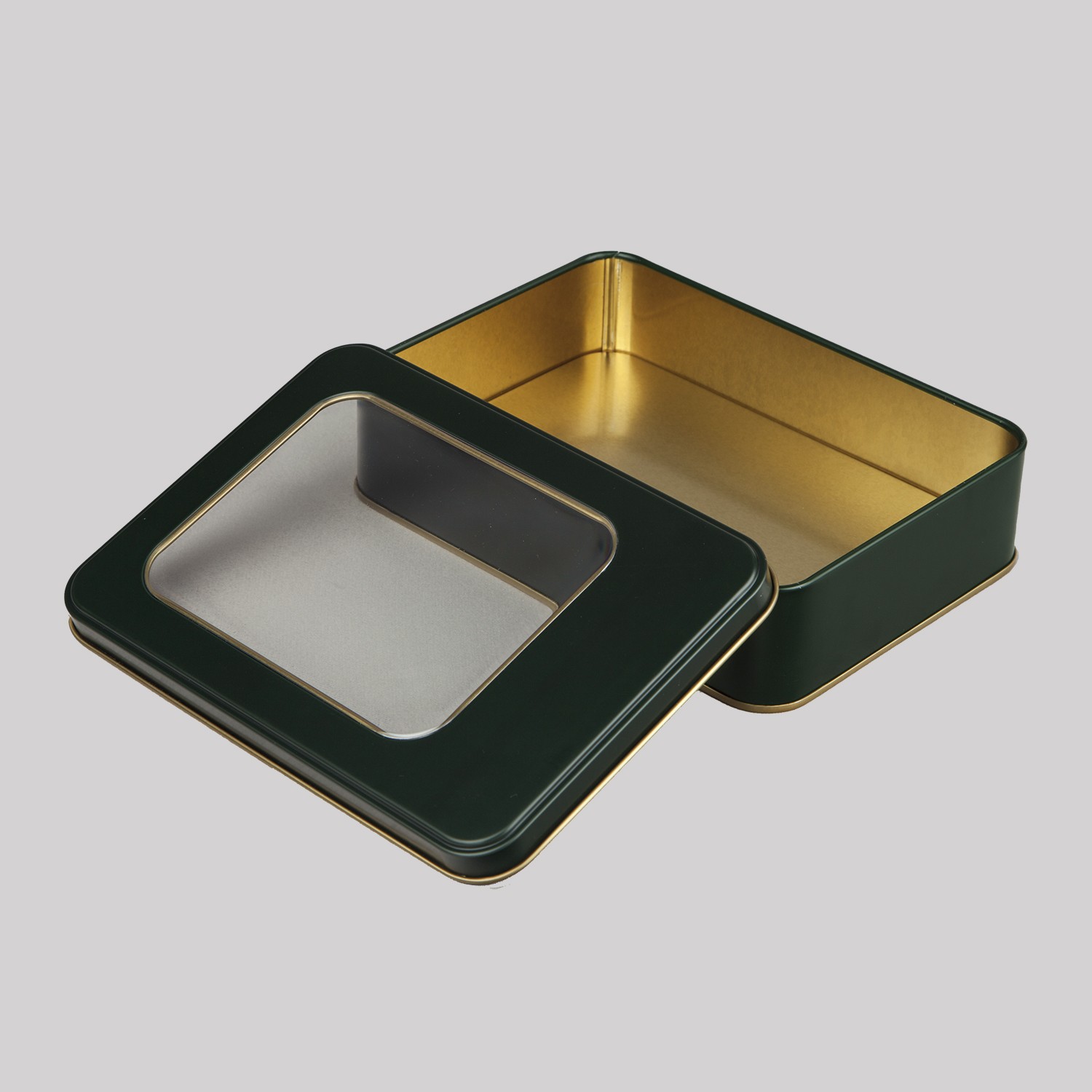 Pencereli Metal Kutu Yeşil 190 x 135 x 45H mm - 96 Adet