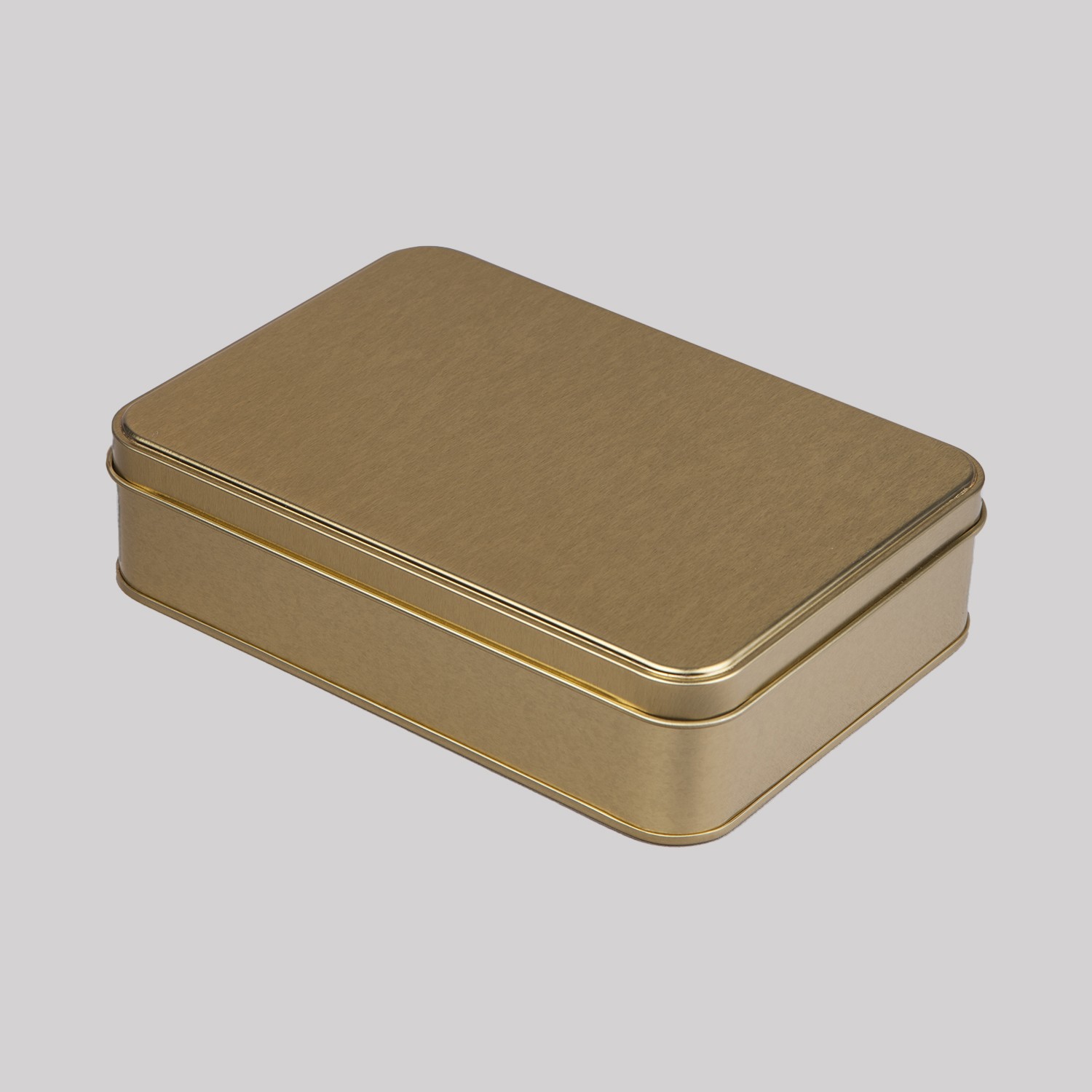 Metal Kutu Altın 190 x 135 x 45H mm - 96 Adet