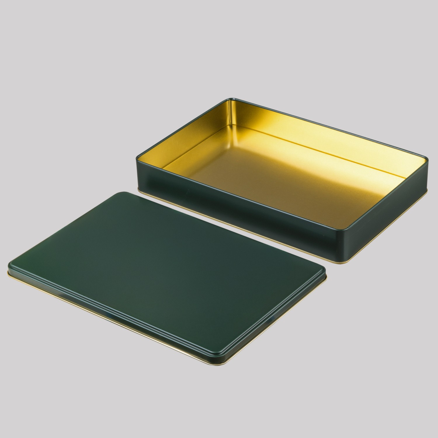 Metal Kutu Yeşil  300 x 200 x 45H mm - 192 Adet