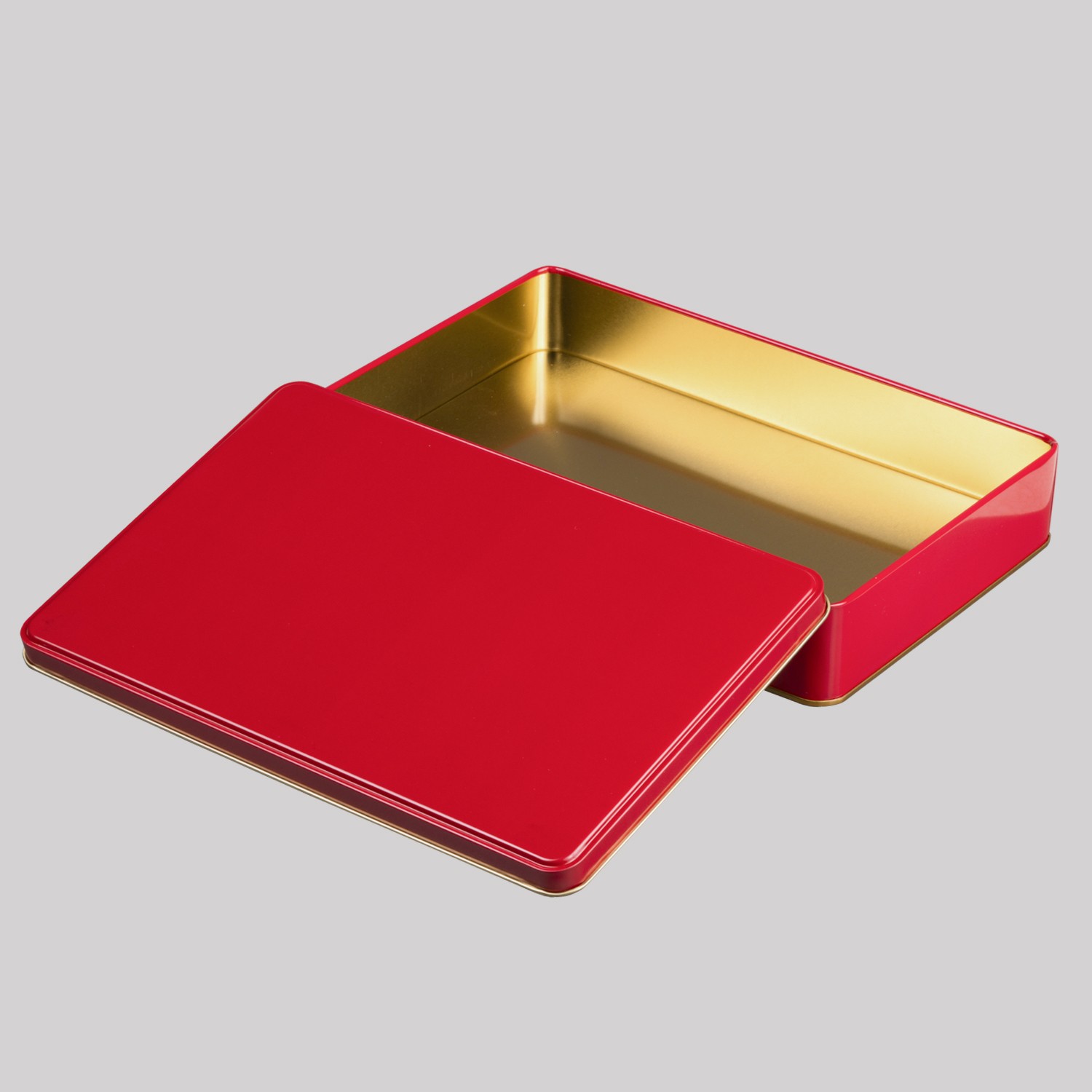 Metal Kutu Kırmızı 265 x 175 x 45H mm - 96 Adet