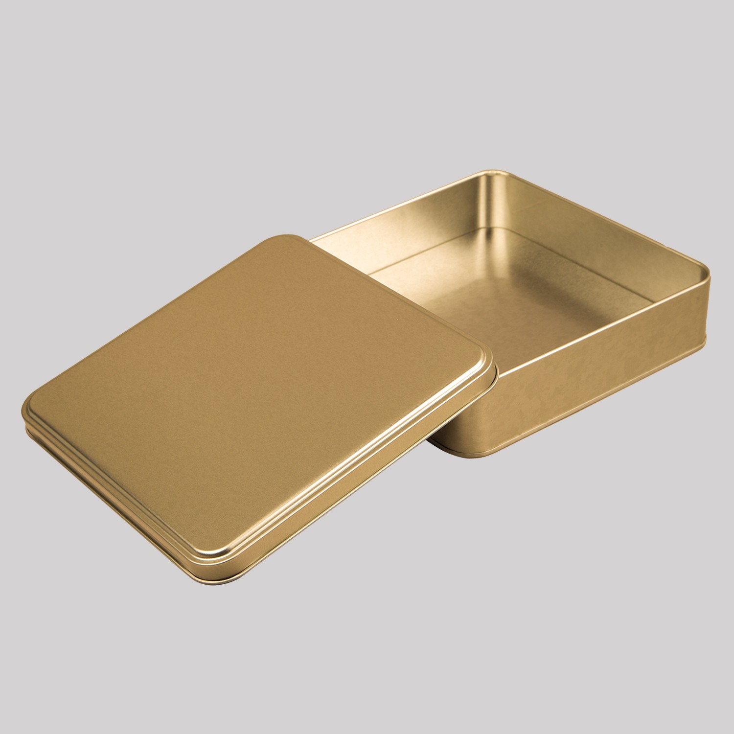 Metal Kutu Altın  192 x 192 x 45H mm - 216 Adet