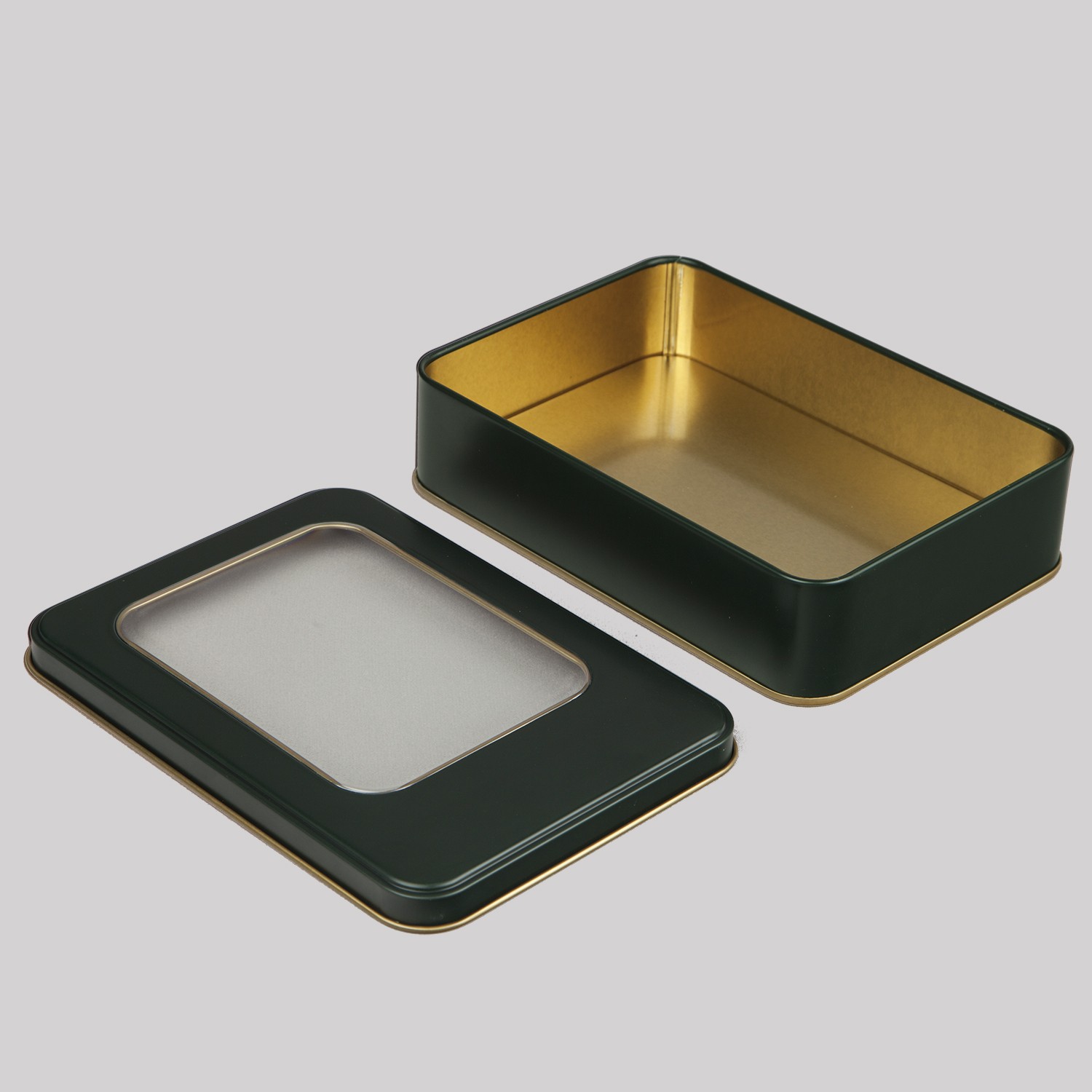 Pencereli Metal Kutu Yeşil 190 x 135 x 45H mm - 96 Adet