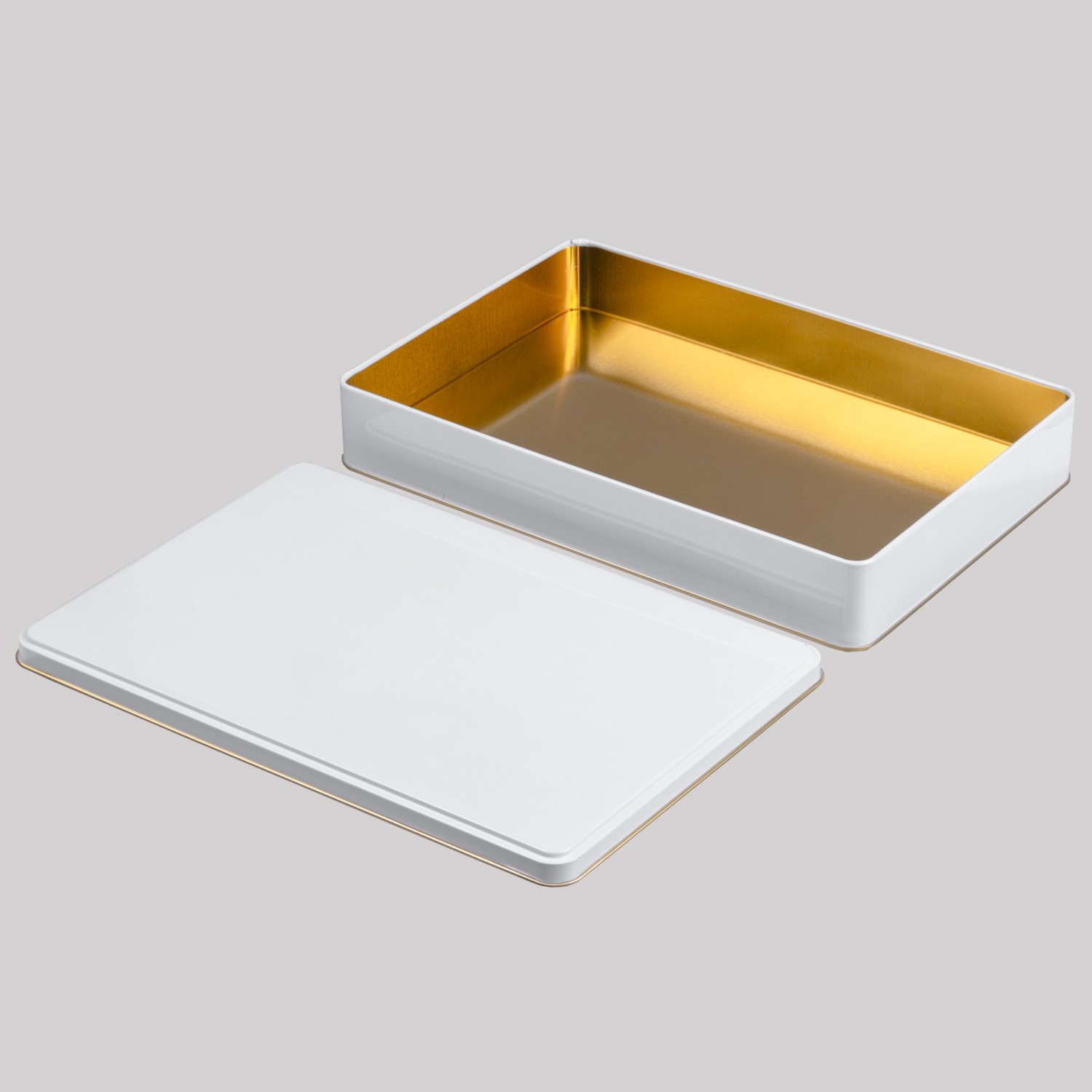 Metal Kutu Beyaz  300 x 200 x 45H mm - 192 Adet