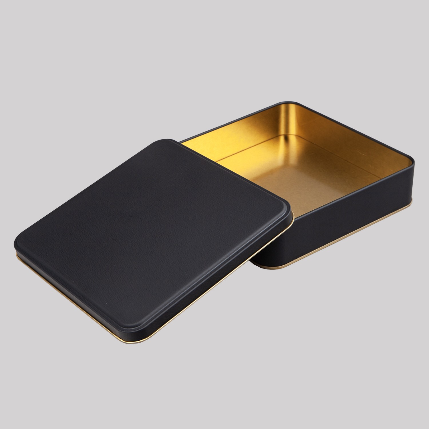 Metal Kutu Siyah  192 x 192 x 45H mm - 108 Adet