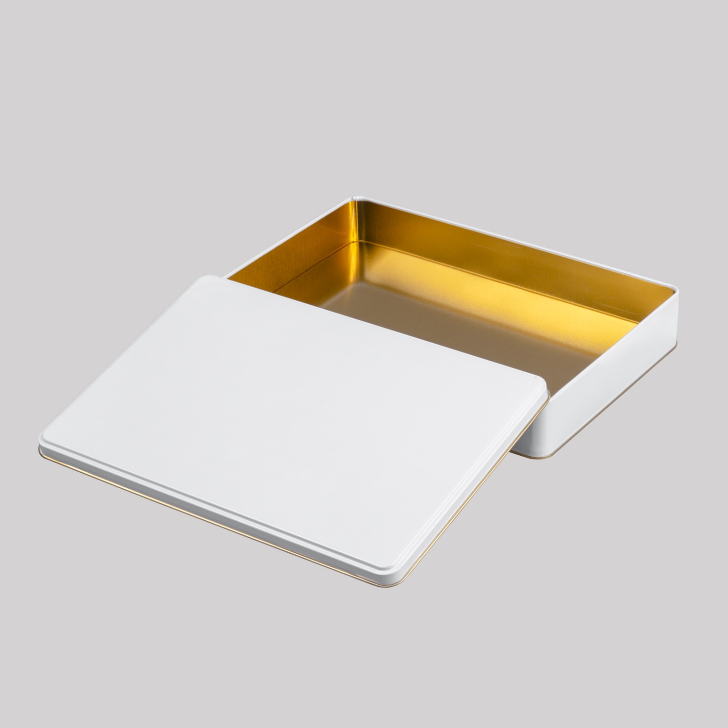 Metal Kutu Beyaz  300 x 200 x 40H mm - 192 Adet