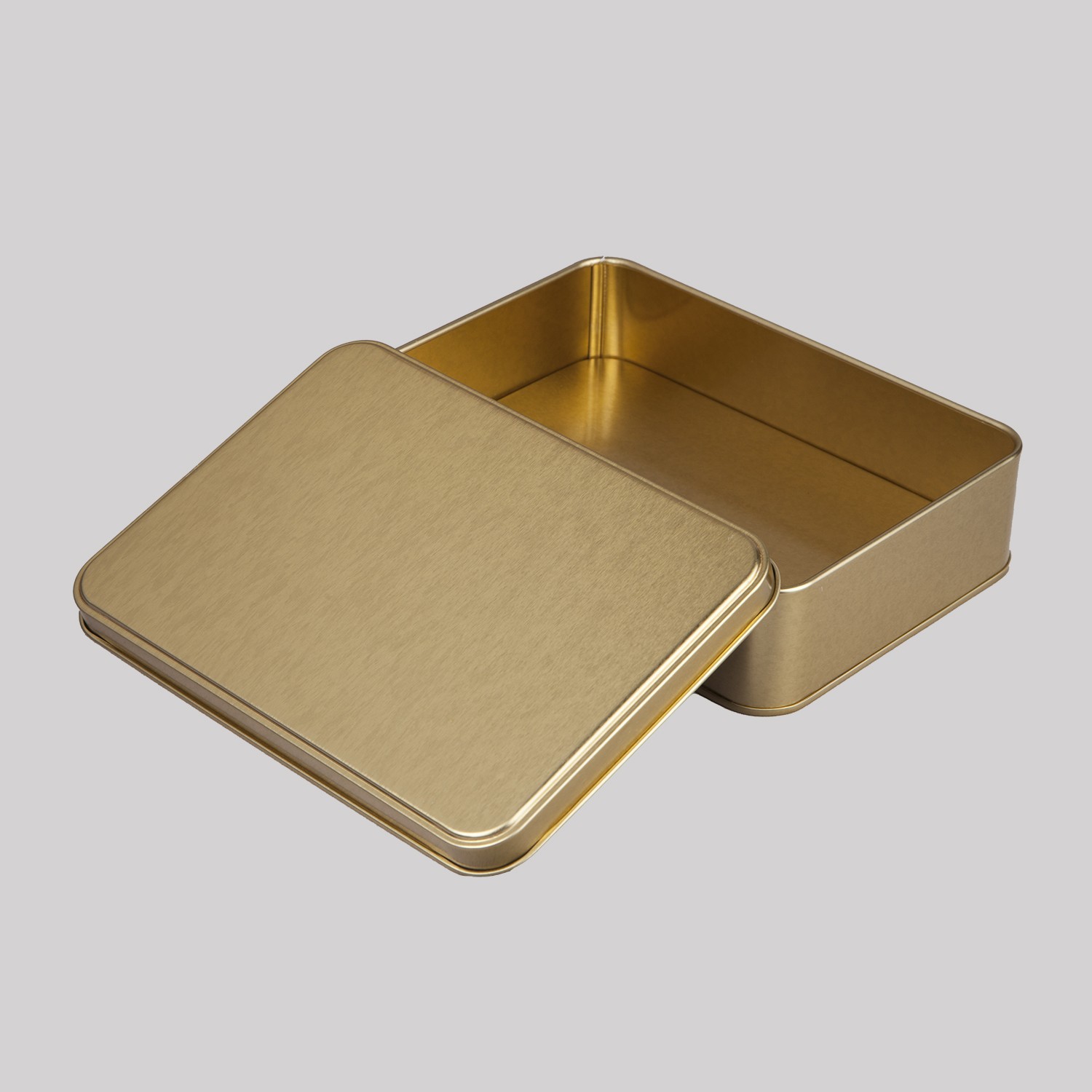 Metal Kutu Altın 190 x 135 x 45H mm - 96 Adet