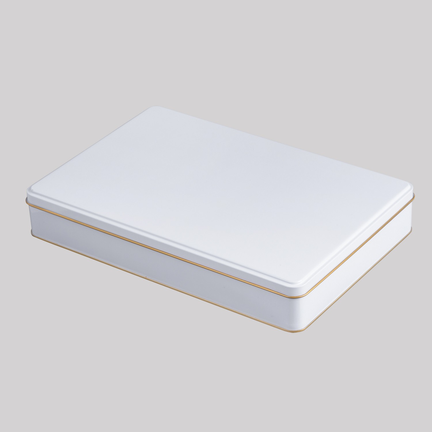 Metal Kutu Beyaz  300 x 200 x 40H mm - 96 Adet