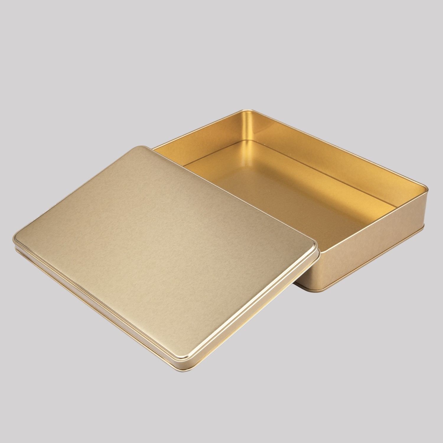 Metal Kutu Altın 265 x 175 x 45H mm - 96 Adet