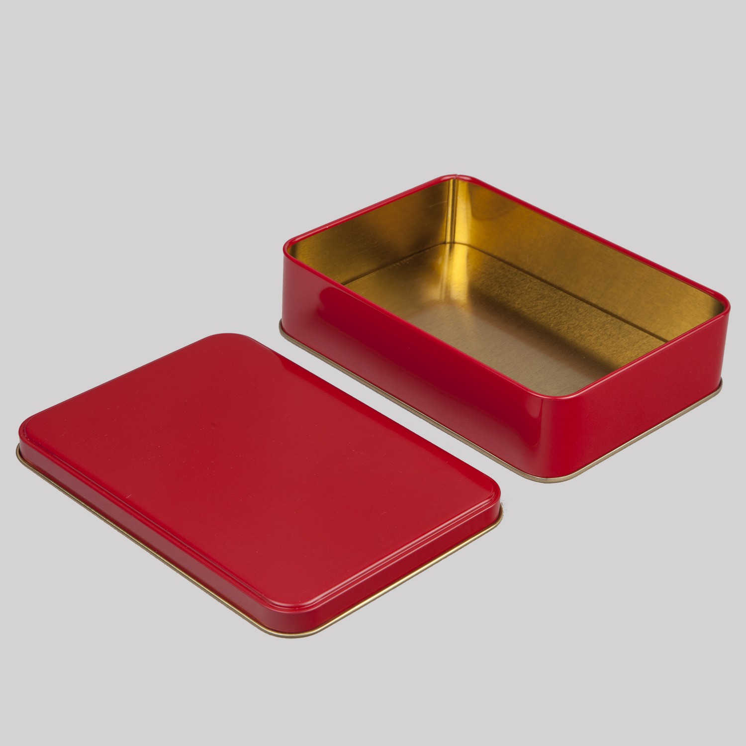 Metal Kutu Kırmızı 190 x 135 x 45H mm - 96 Adet