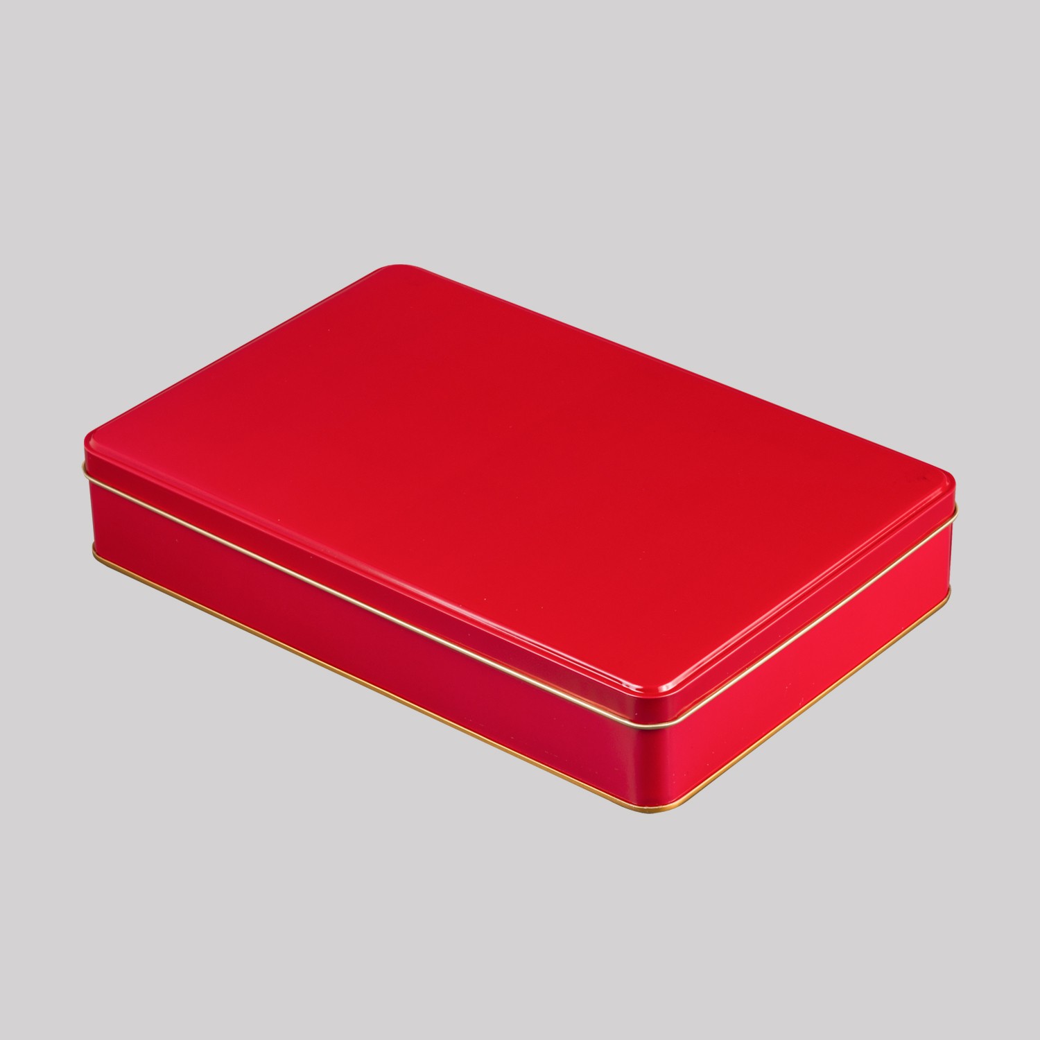 Metal Kutu Kırmızı 265 x 175 x 45H mm - 96 Adet