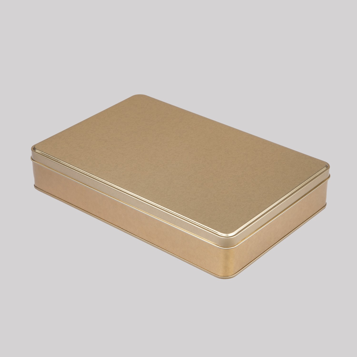 Metal Kutu Altın 265 x 175 x 45H mm - 192 Adet