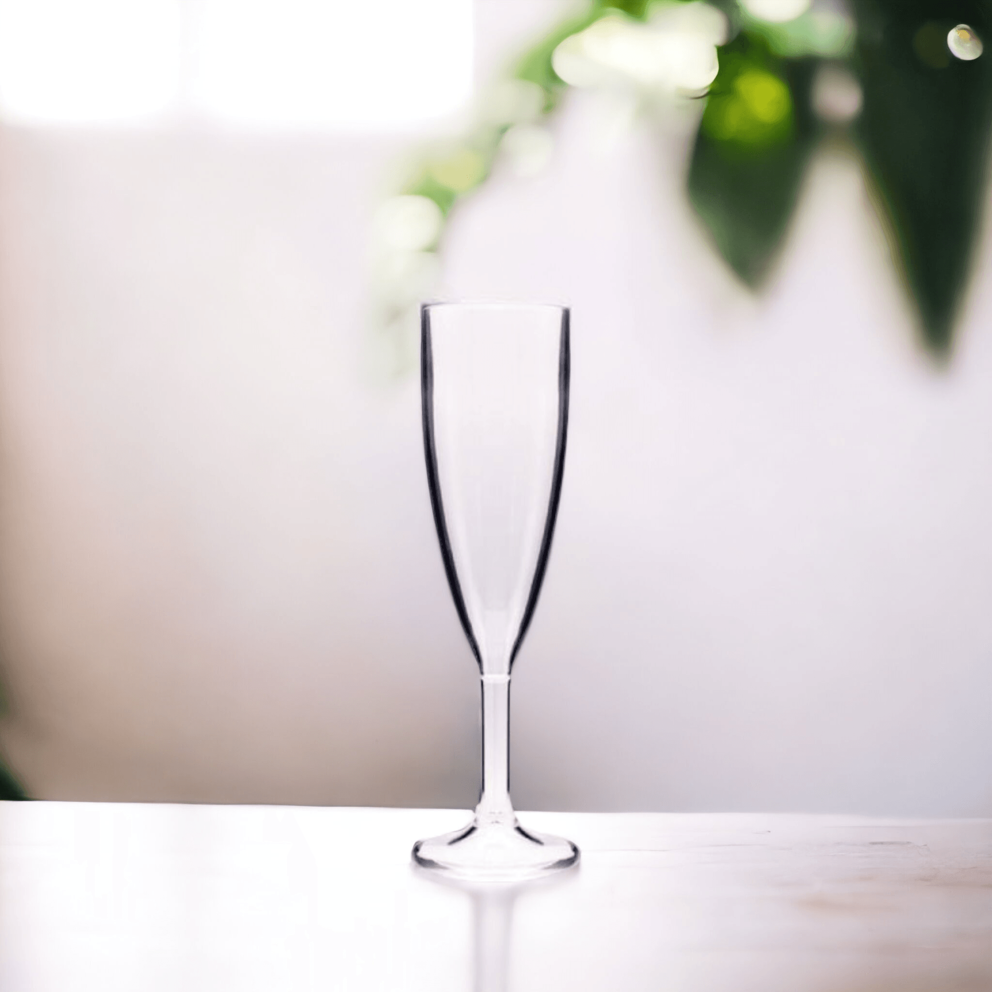 Kırılmaz Flüt Şampanya Bardağı Seti - 4'lü