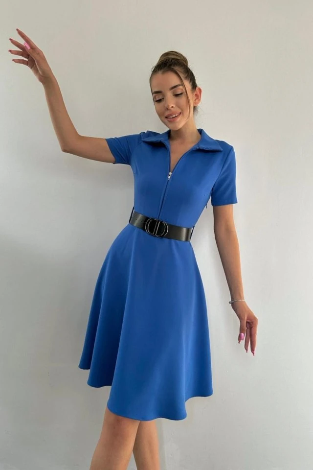 Saks Kemerli Spor Elbise