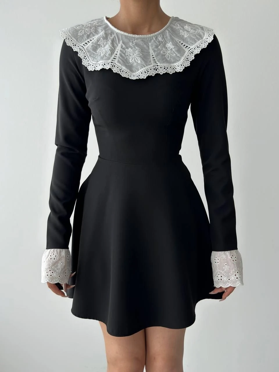 Nord Dantel Yaka Kol Elbise