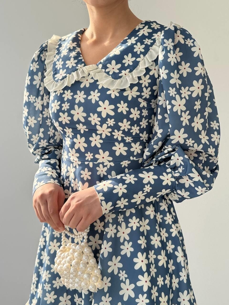 Vero Bebe Yaka Elbise