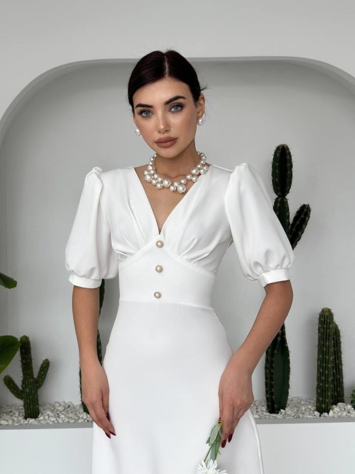 Linda Midi Elbise