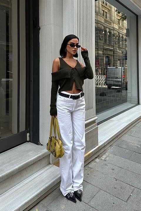 Cynthia Cut Out Triko Hırka 5116-23