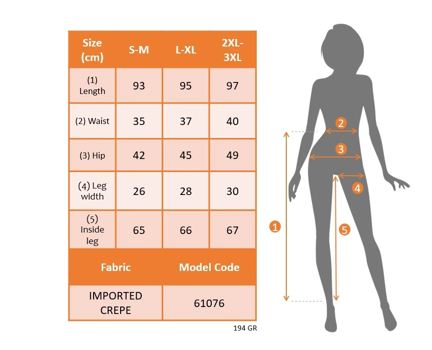 Kadın önden Yırtmaçlı Yüksek Bel Ithal Krep Pantolon