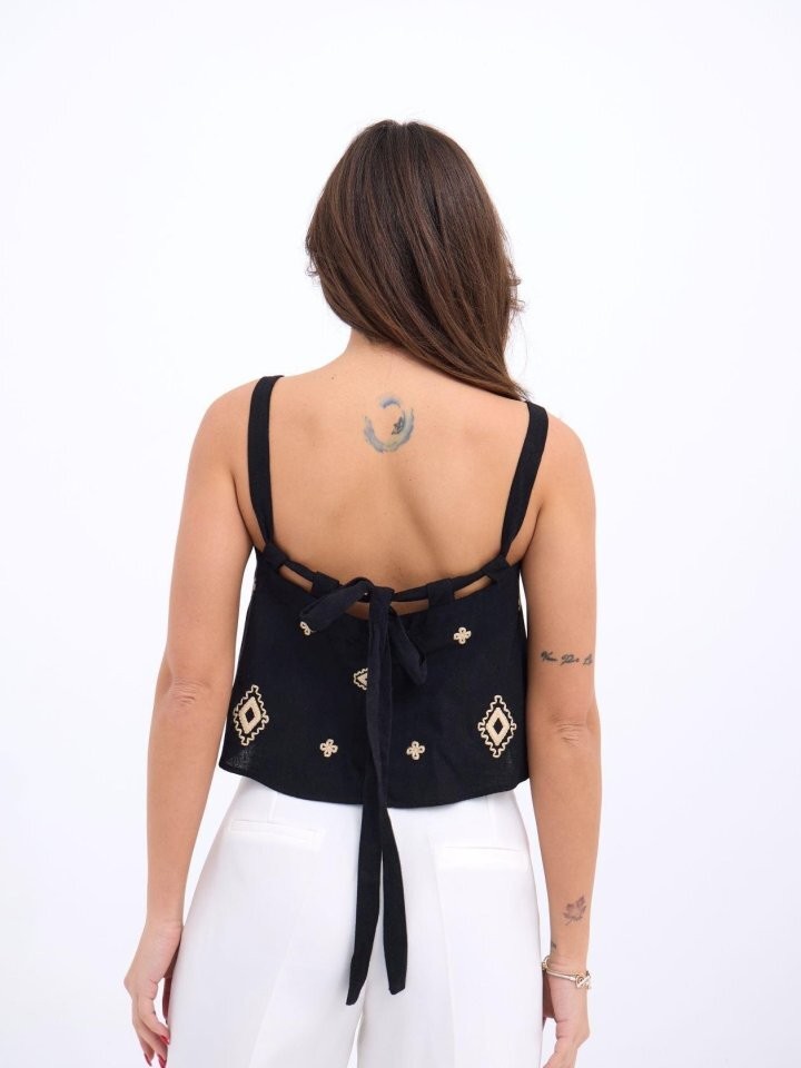 6950 BLUZ-SİYAH