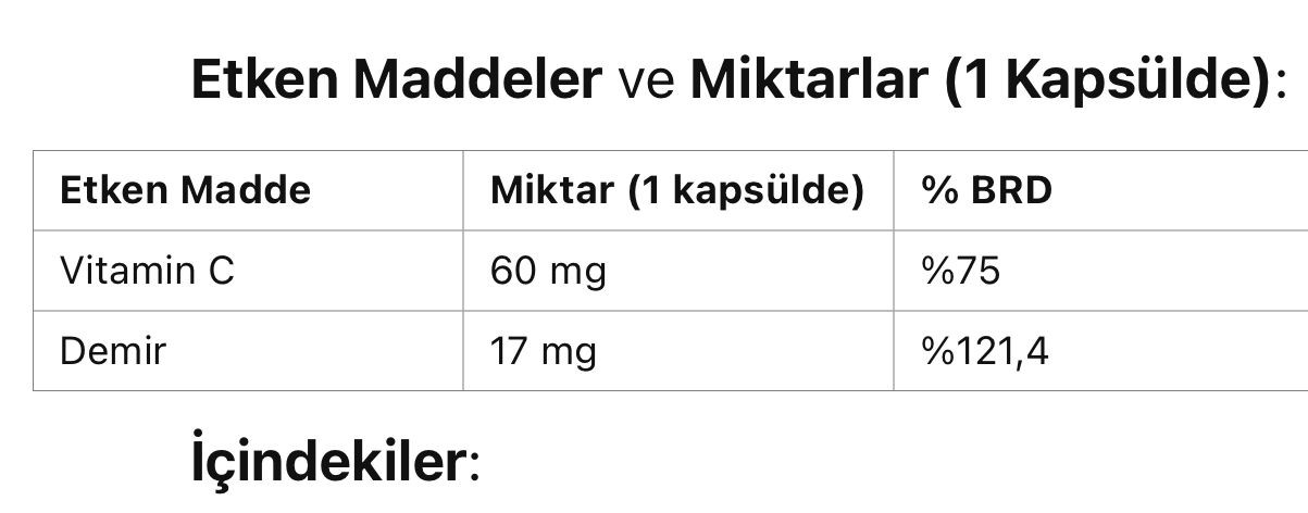 Nutries Demir Bisglisinat 30 Kapsül