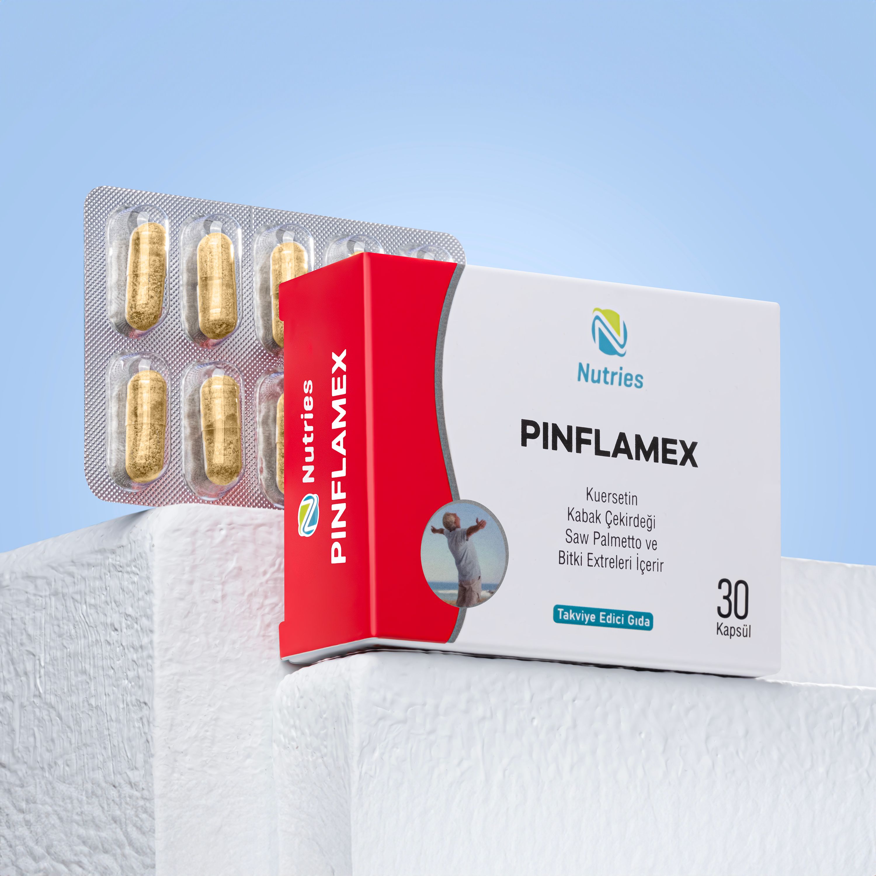 Nutries Pinflamex 30 Kapsül 