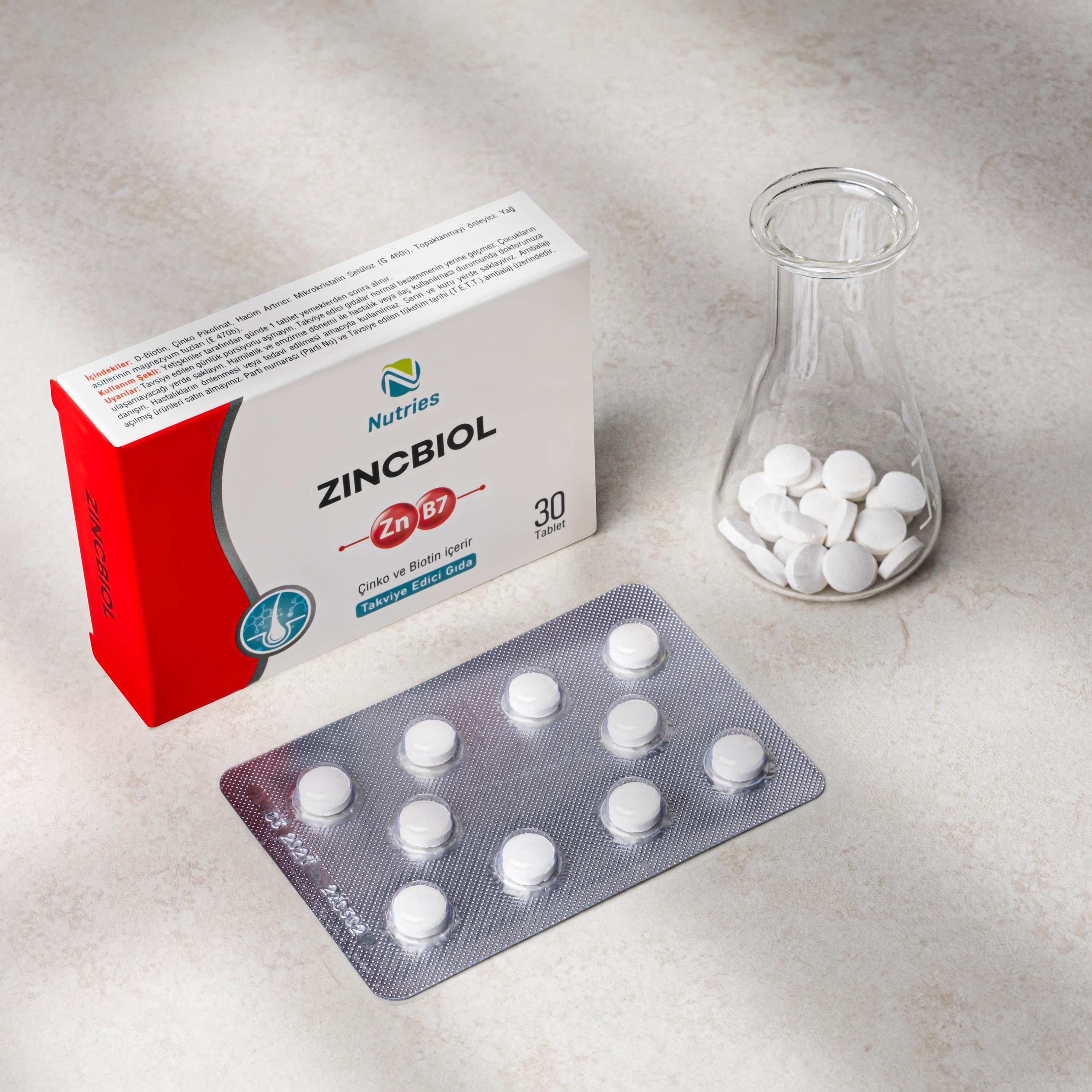 Nutries Zincbiol 30 Tablet 