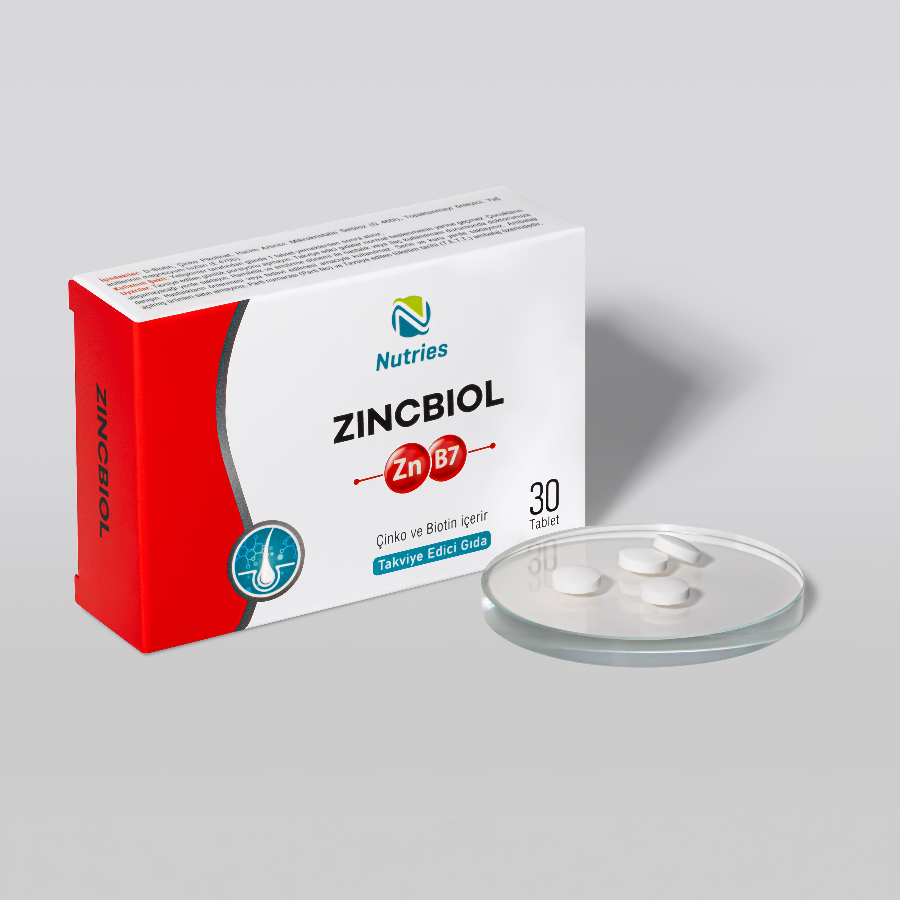 Nutries Zincbiol 30 Tablet 