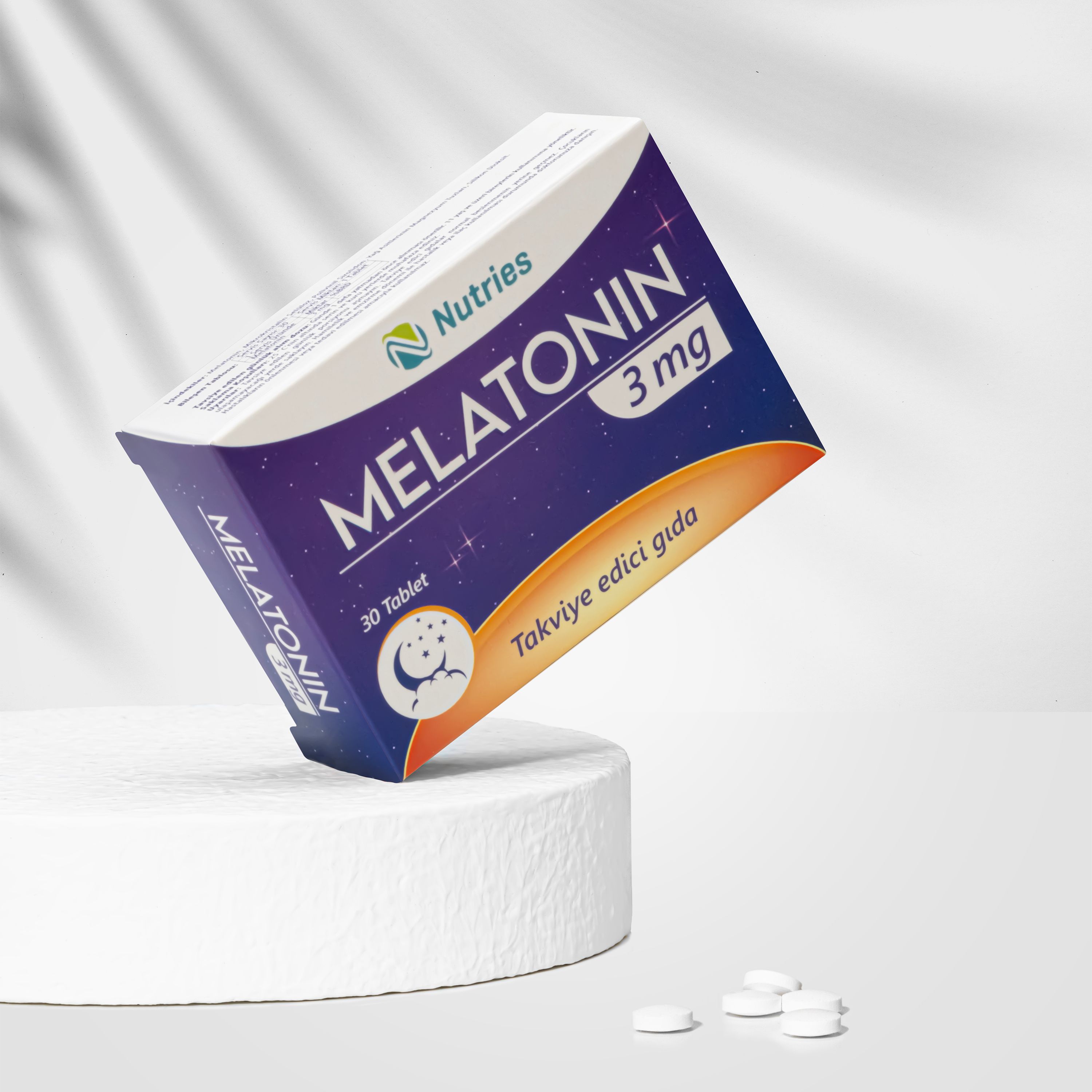 Nutries Melatonin 3 mg 30 Tablet