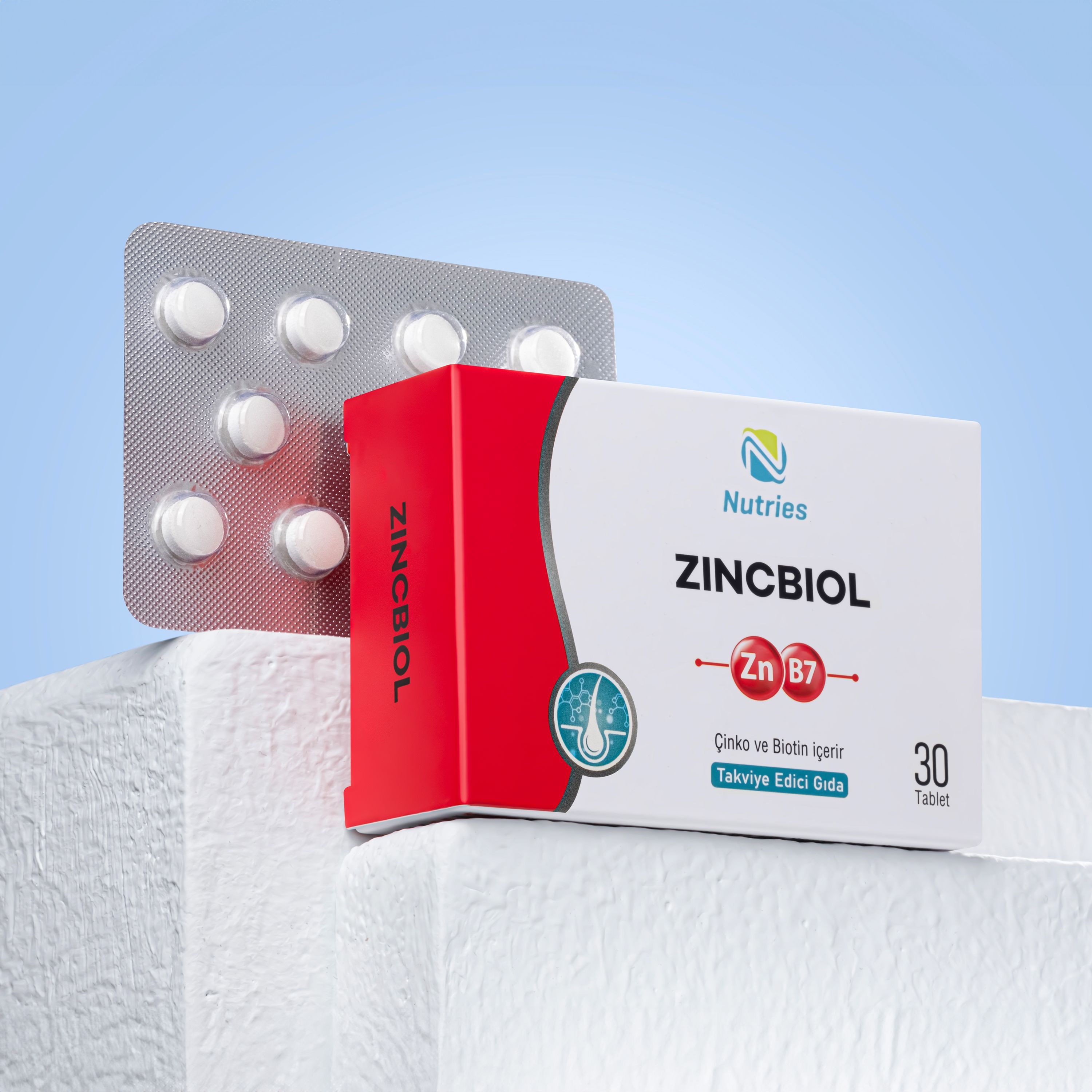 Nutries Zincbiol 30 Tablet 