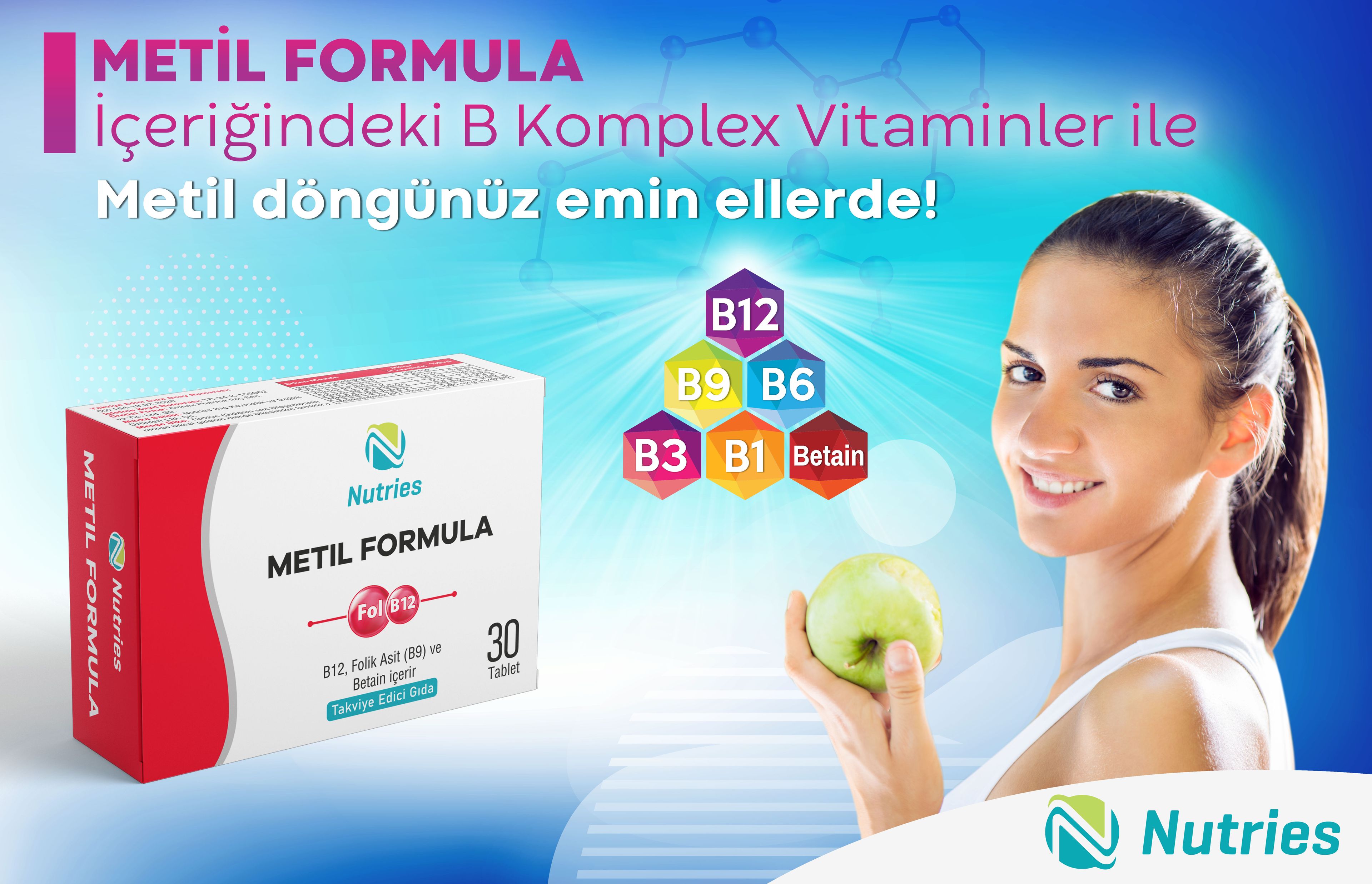 Nutries MetilFormula 30 Tablet