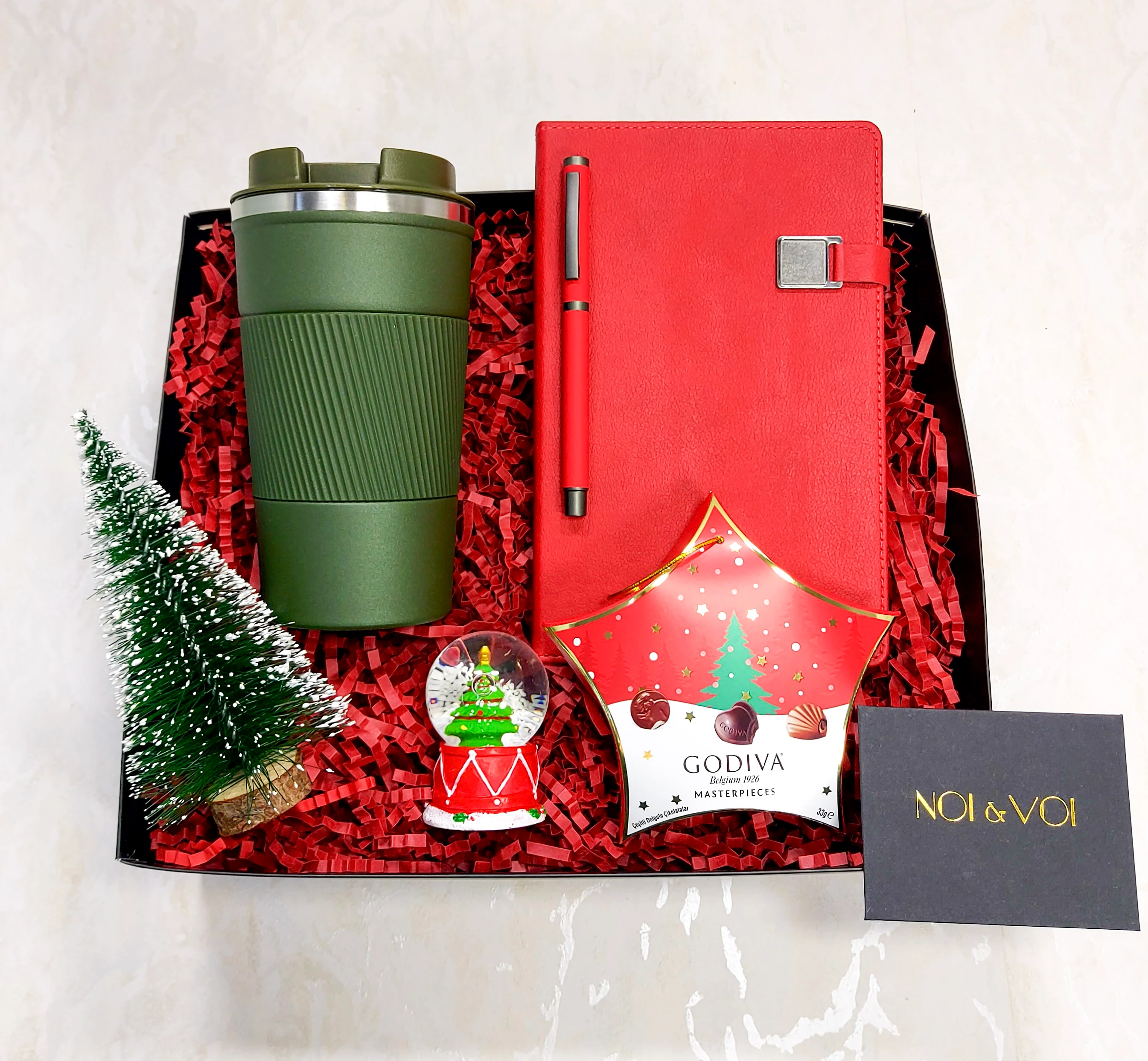 Kurumsal Yeni Yıl Hediye Kutusu Termoslu