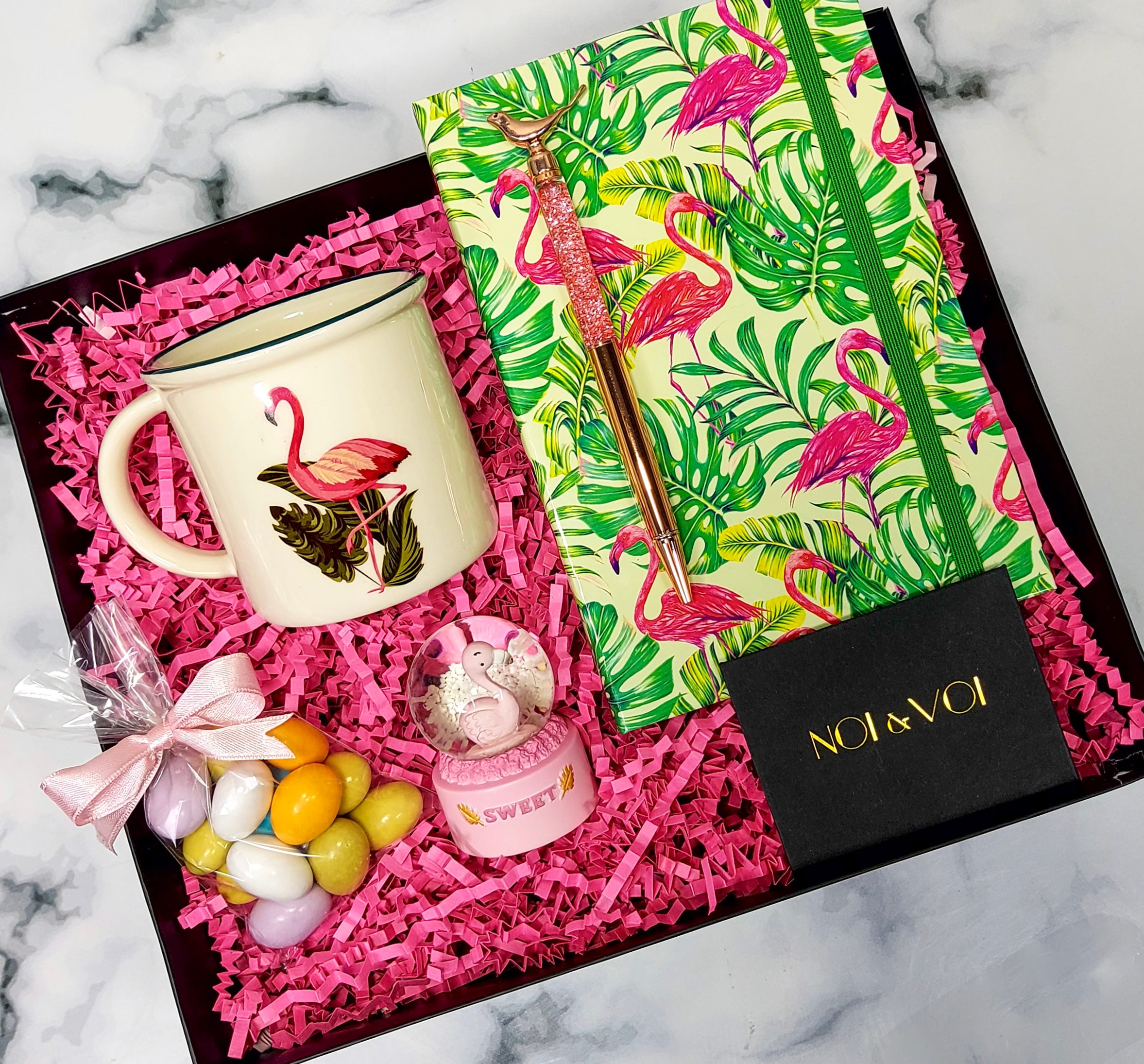 Flamingo Defterli Hediye Kutusu 