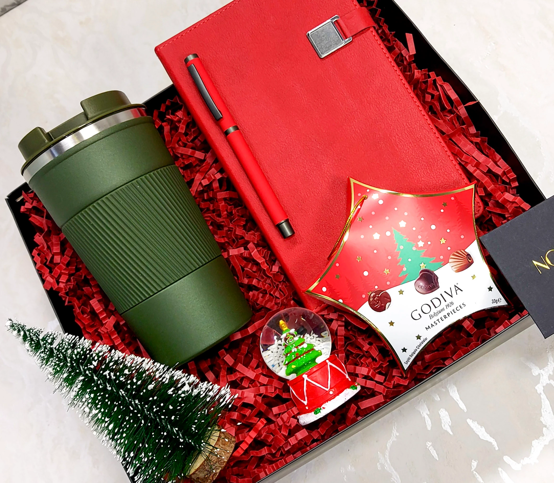 Kurumsal Yeni Yıl Hediye Kutusu Termoslu