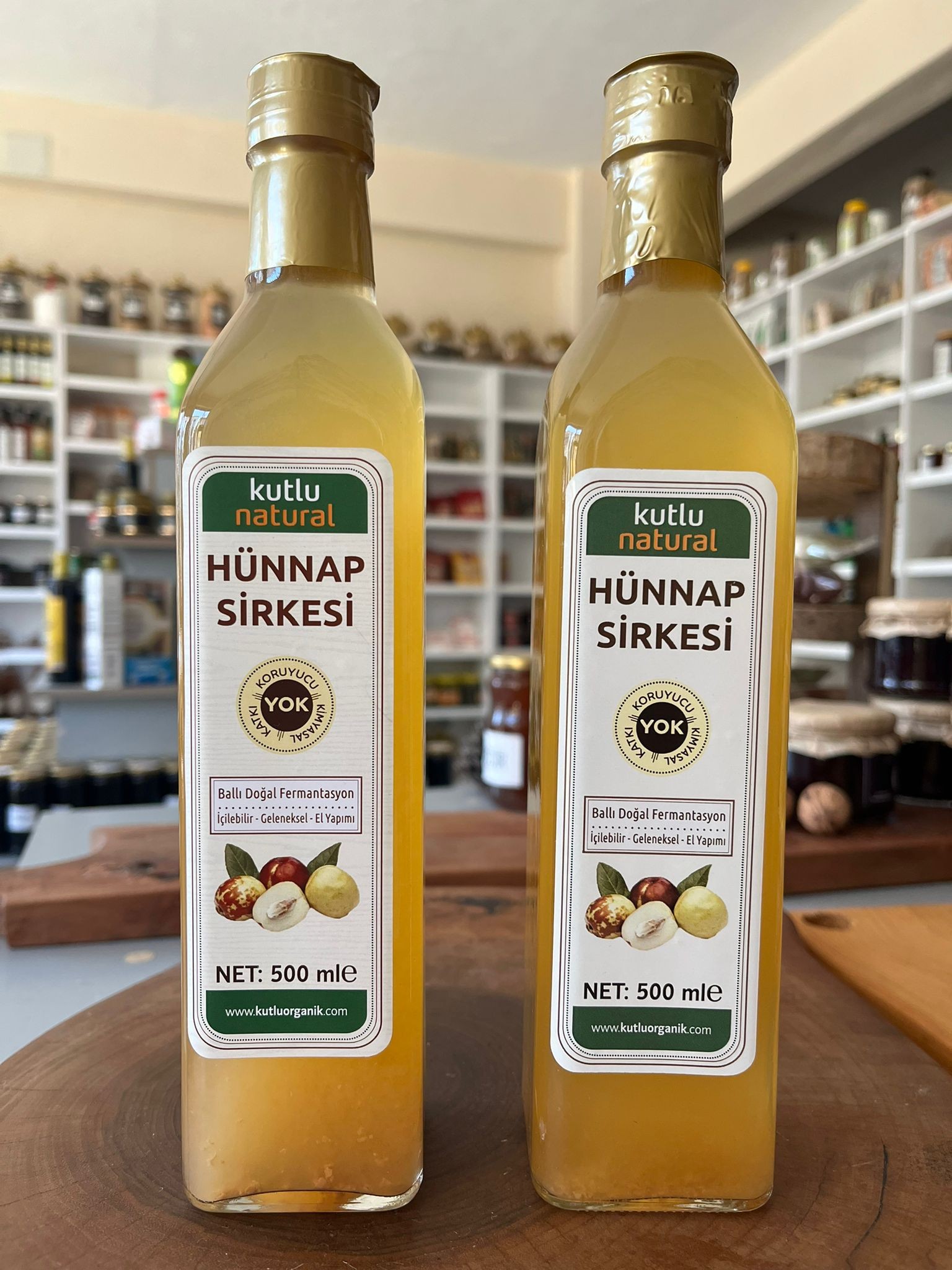 2 adet 500 ML Düzce Hünnap Sirkesi