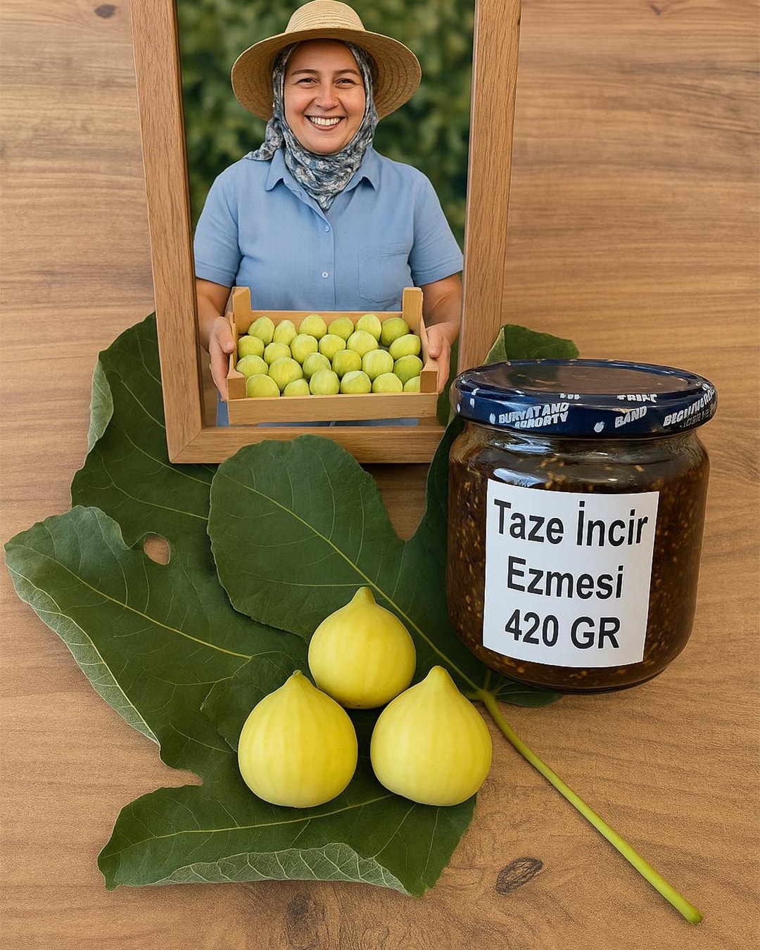 Taze Yaş İncir Ezmesi 420 GR 