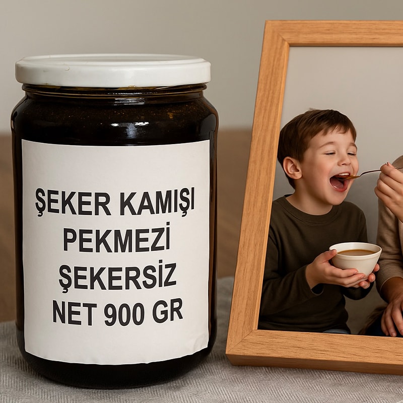 Düzce Şeker Kamışı Pekmezi 900 G