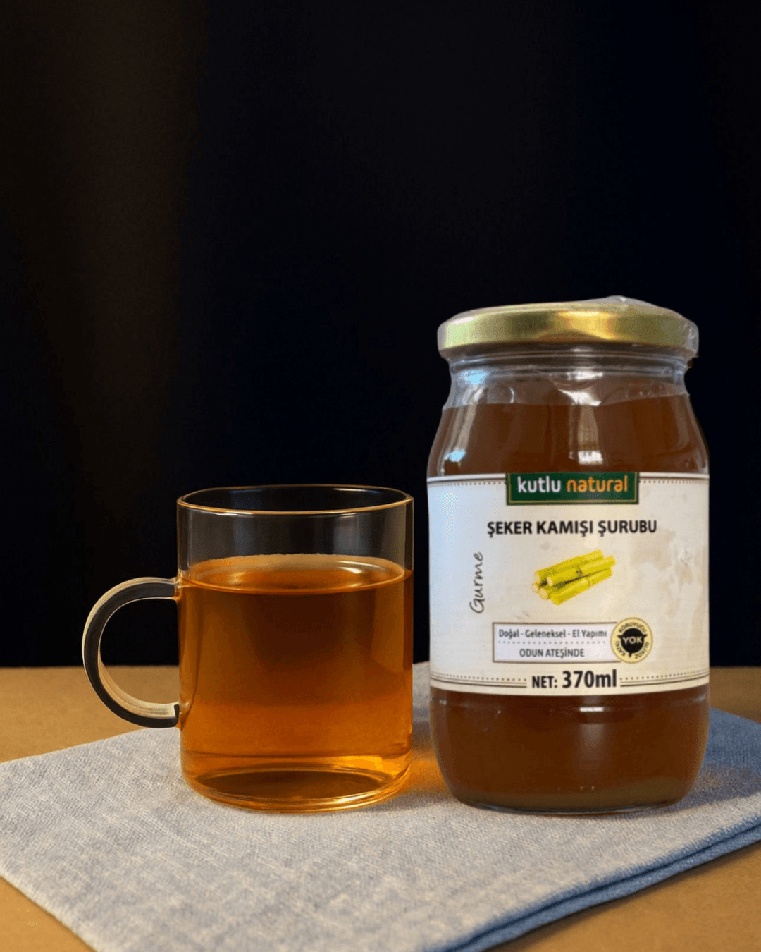 Şeker Kamışı Öz Suyu 370 ML (İlave hiç bir şey içermez)