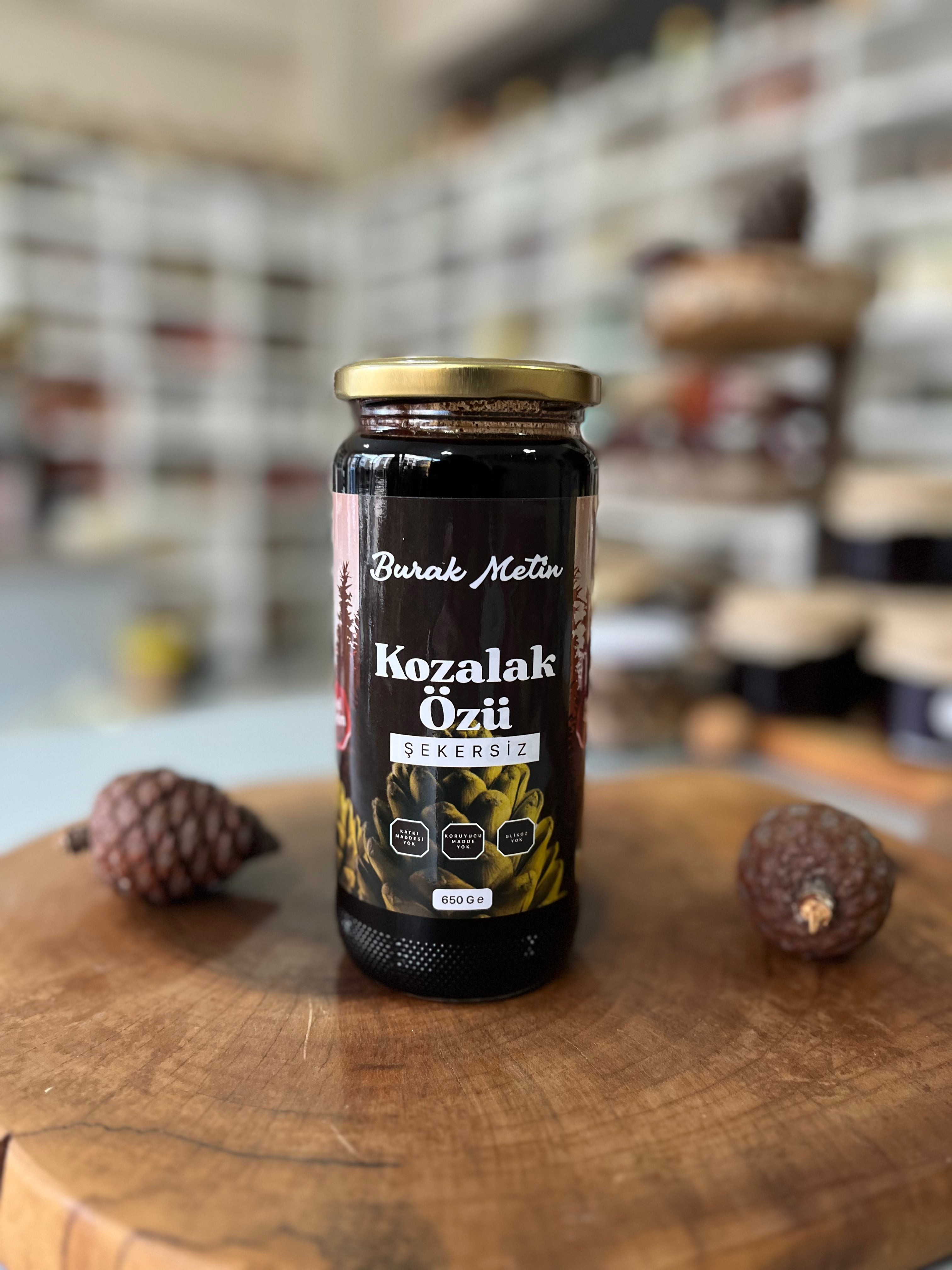 Şekersiz Kozalak Özü 650 GR