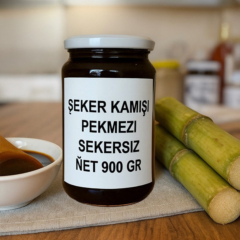 Düzce Şeker Kamışı Pekmezi 900 G